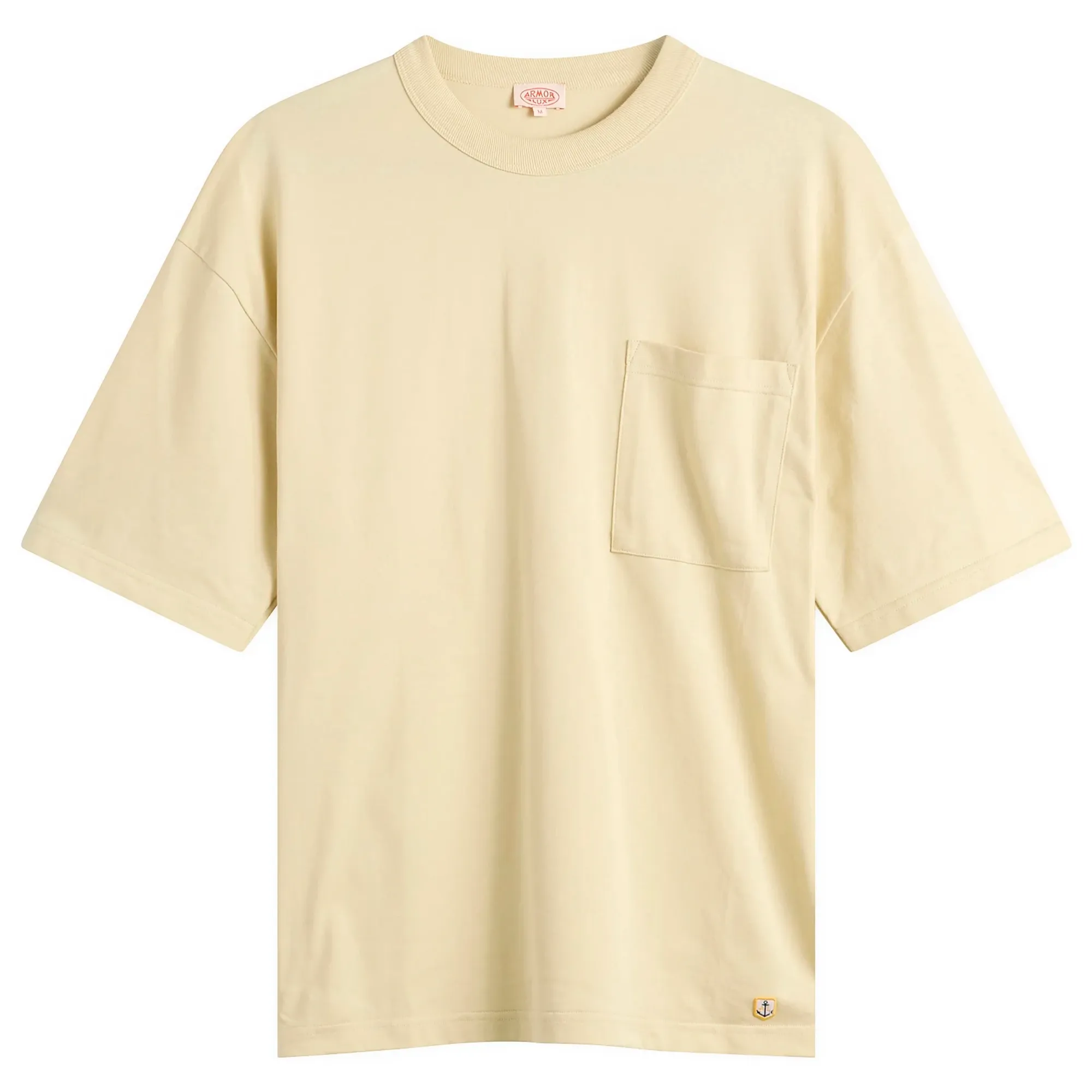 Armor-Lux Men's Heavyweight Pocket T-Shirt Gravel