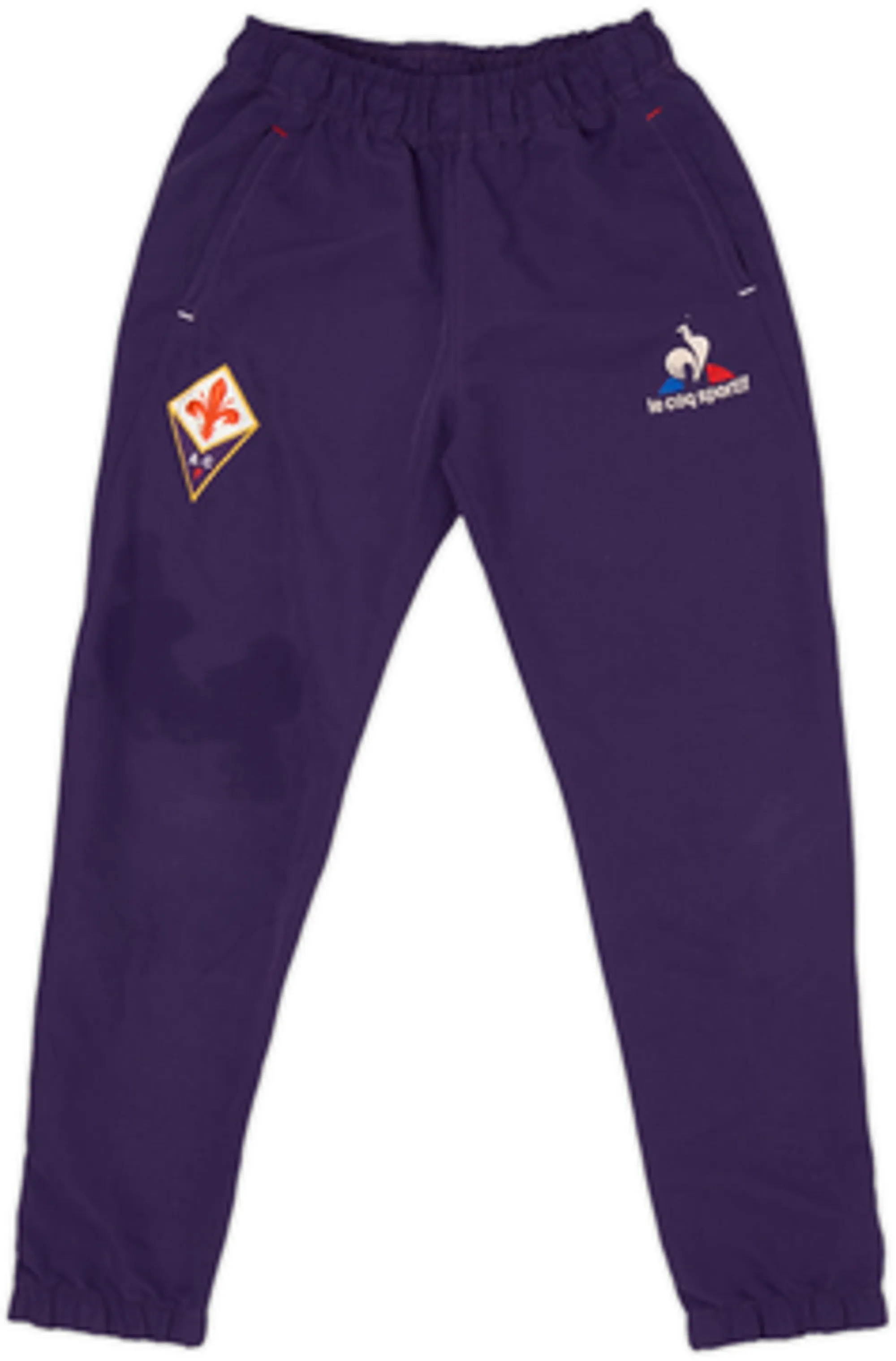 2018-19 Fiorentina Le Coq Sportif Track Pants/Bottoms - 4/10 - (7-8 Years)