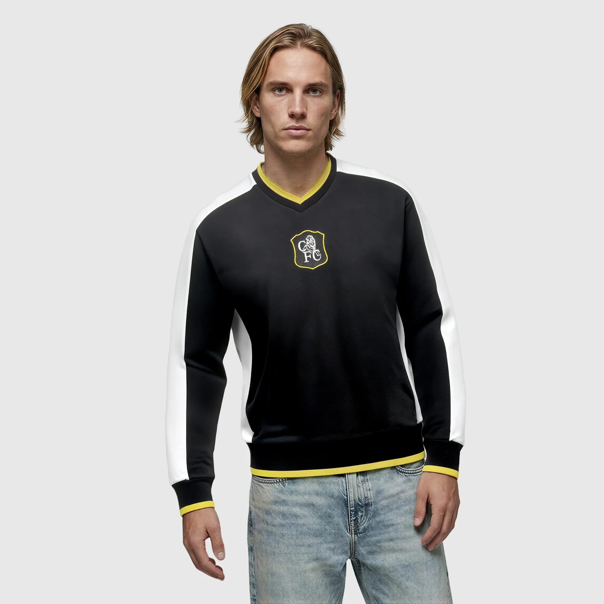 Chelsea 97 Cup Final Reinspired Sweater - Black