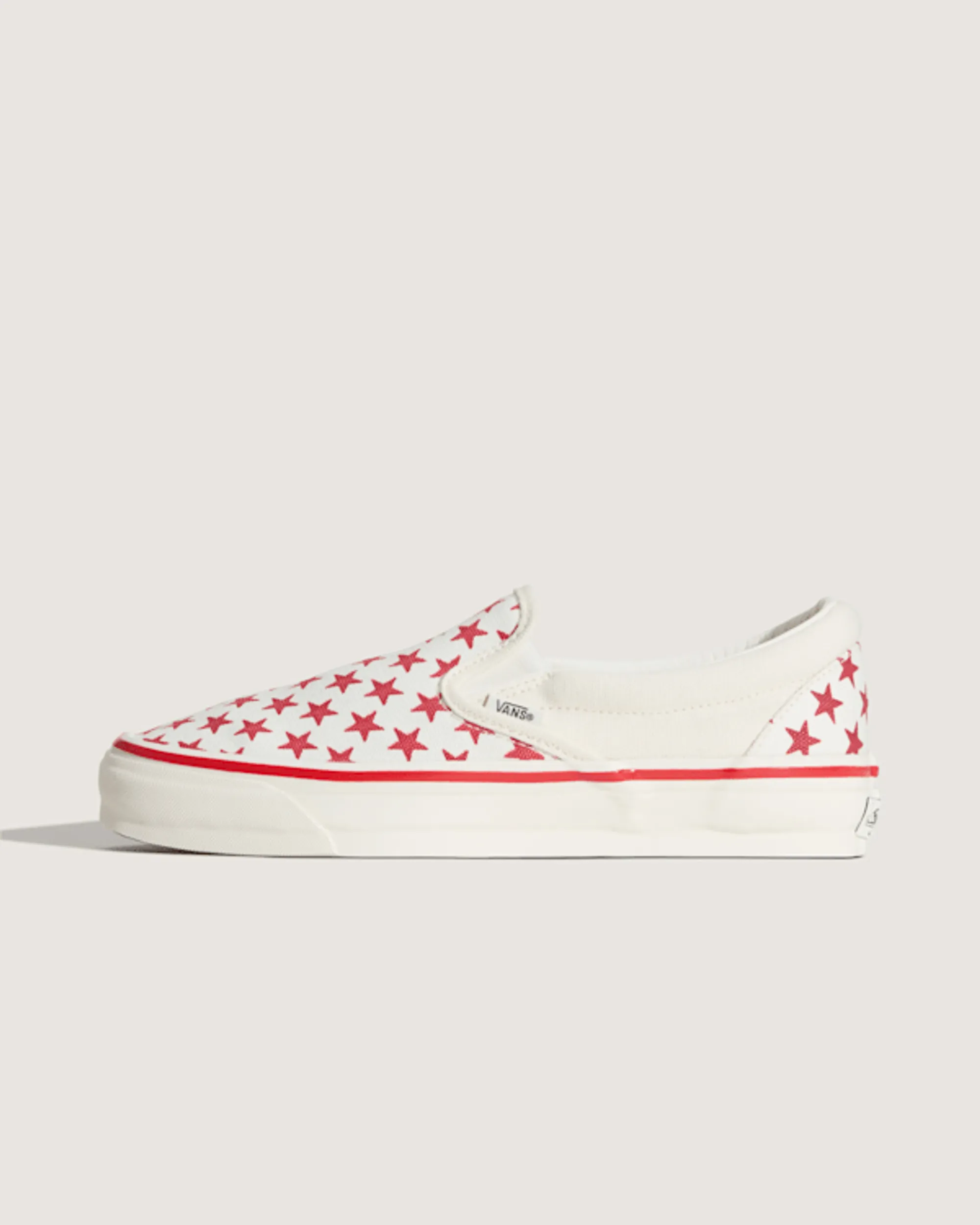 Vans - Premium Classic Slip-On Shoes, Man, Red