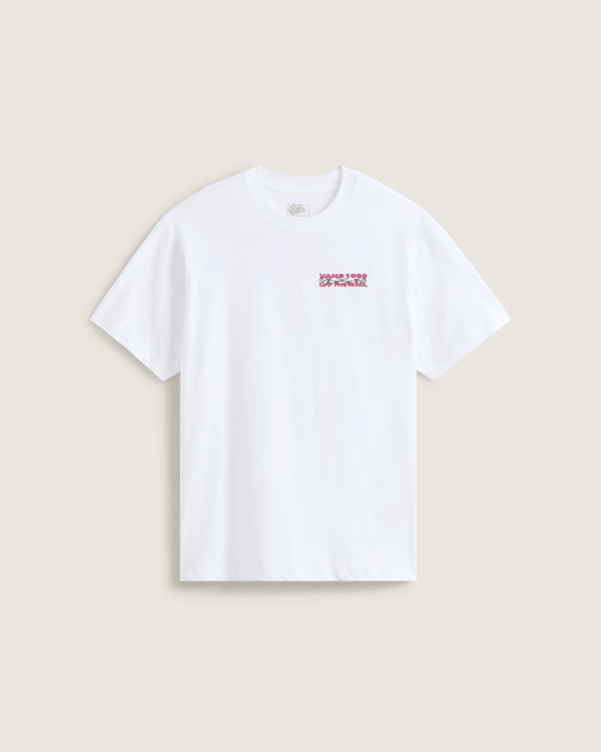 Vans - Barb Plate Loose T-Shirt, Man, White