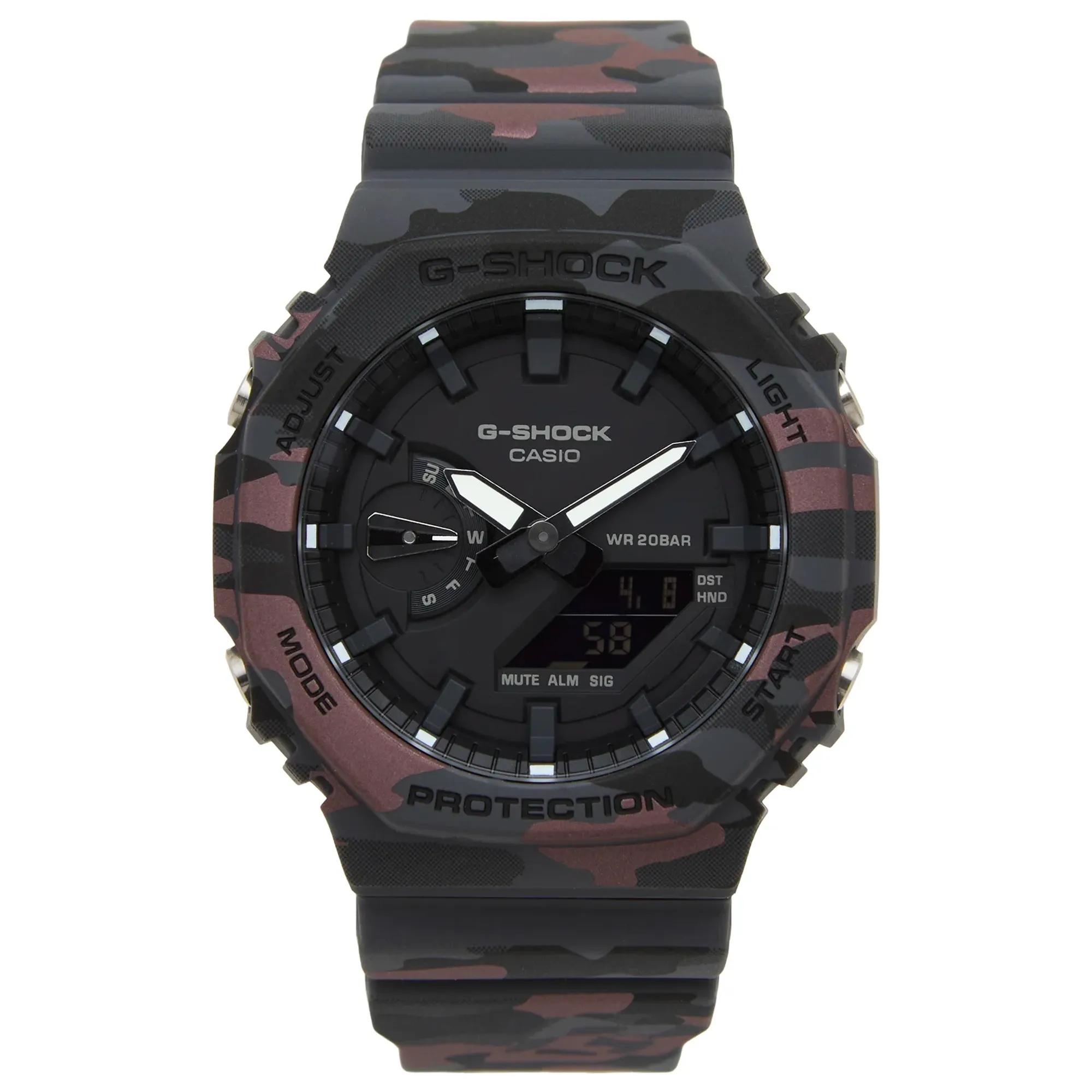 G-Shock GA-2100CM-8AER Camouflage Watch Multi