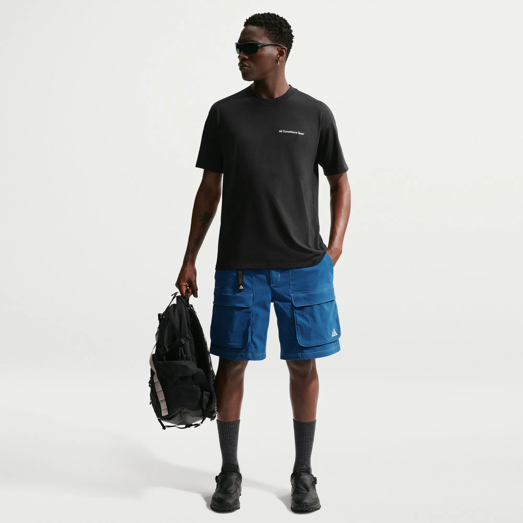 Nike ACG 'Smith Summit' Men's Cargo Shorts - Blue
