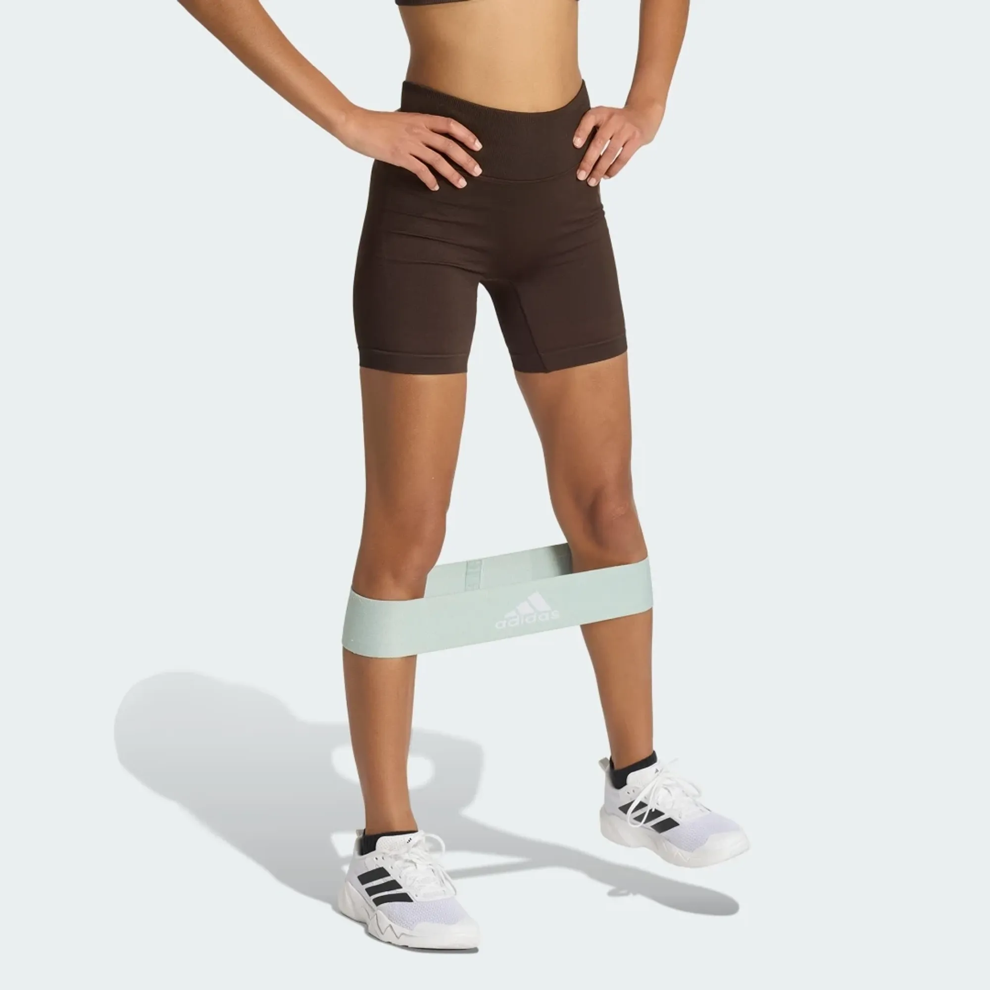 adidas Workout Essentials Knit Scrunch 5 Inch Leggings