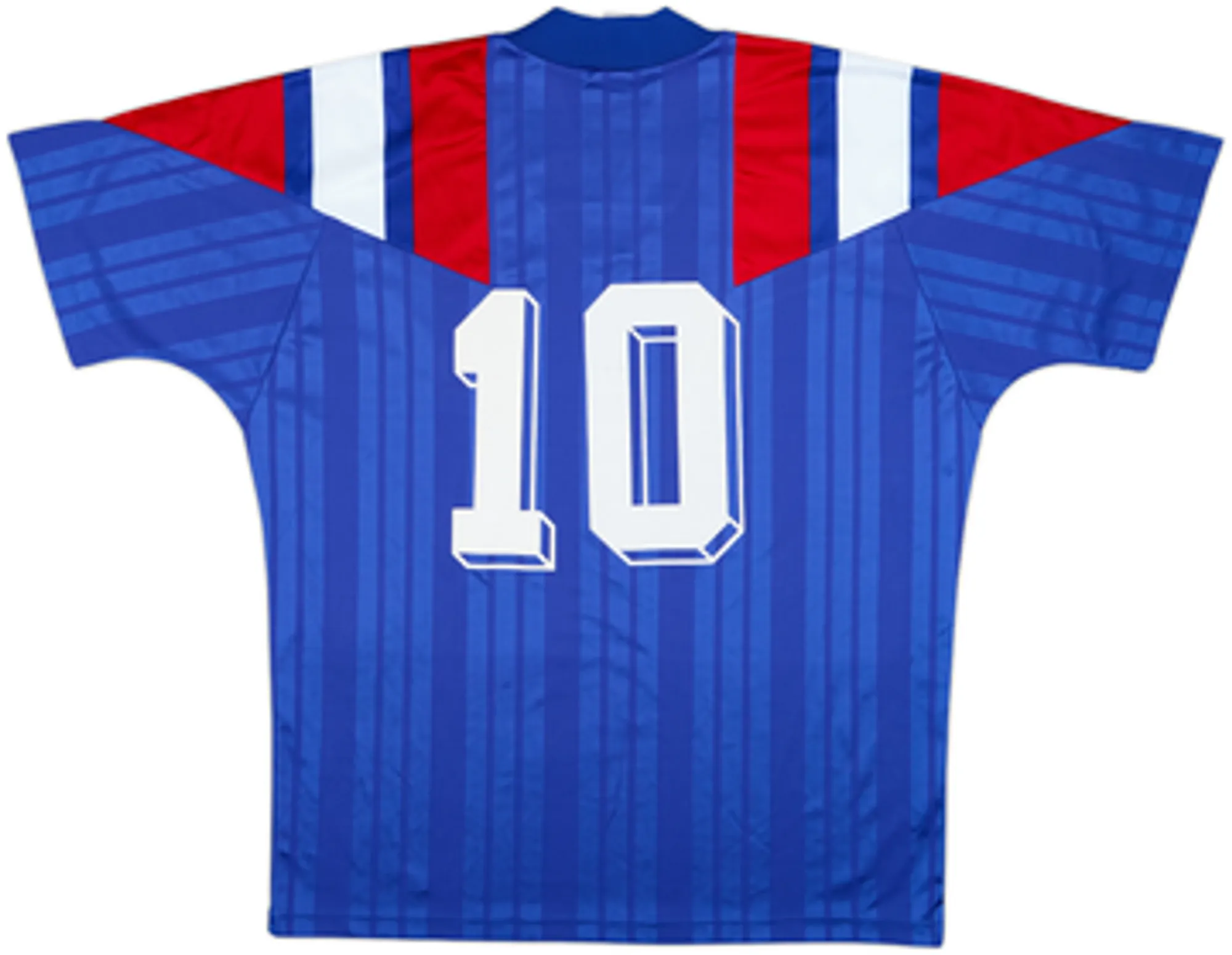 1992-94 France Home Shirt #10 - 8/10 - (XL)