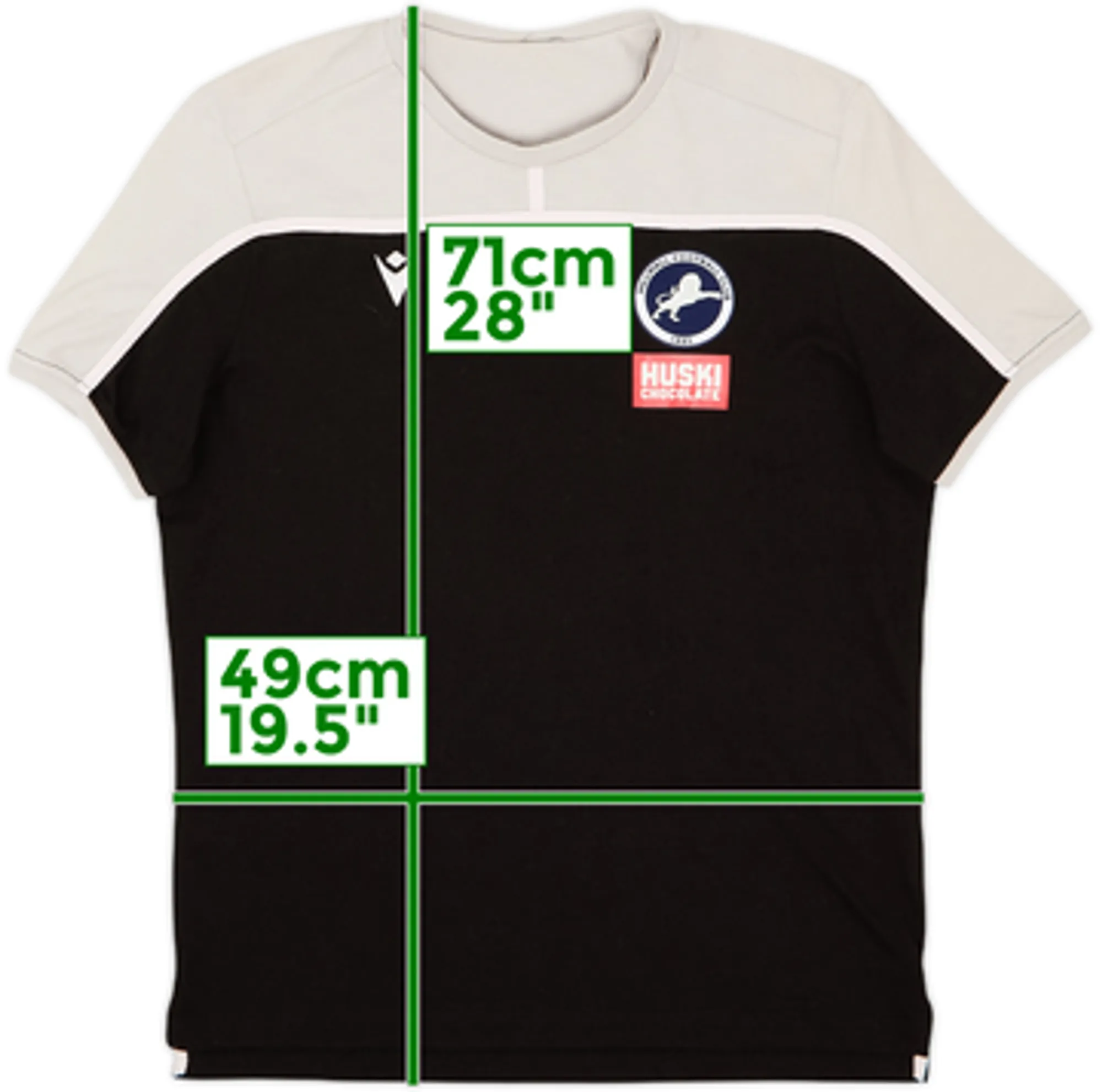 2019-20 Millwall Macron Cotton Tee - 6/10 - (L)