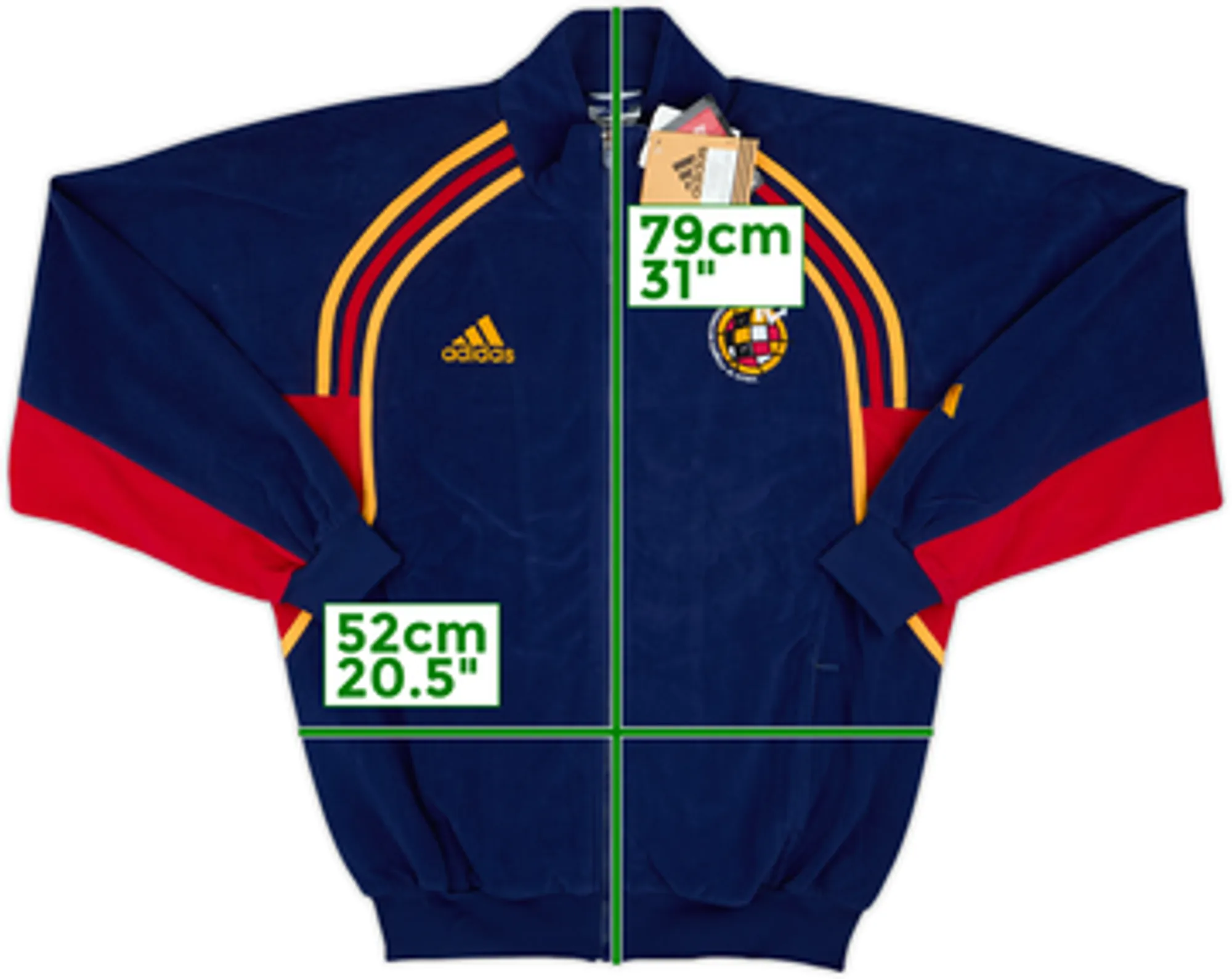 1999-00 Spain adidas Track Jacket (M/L)