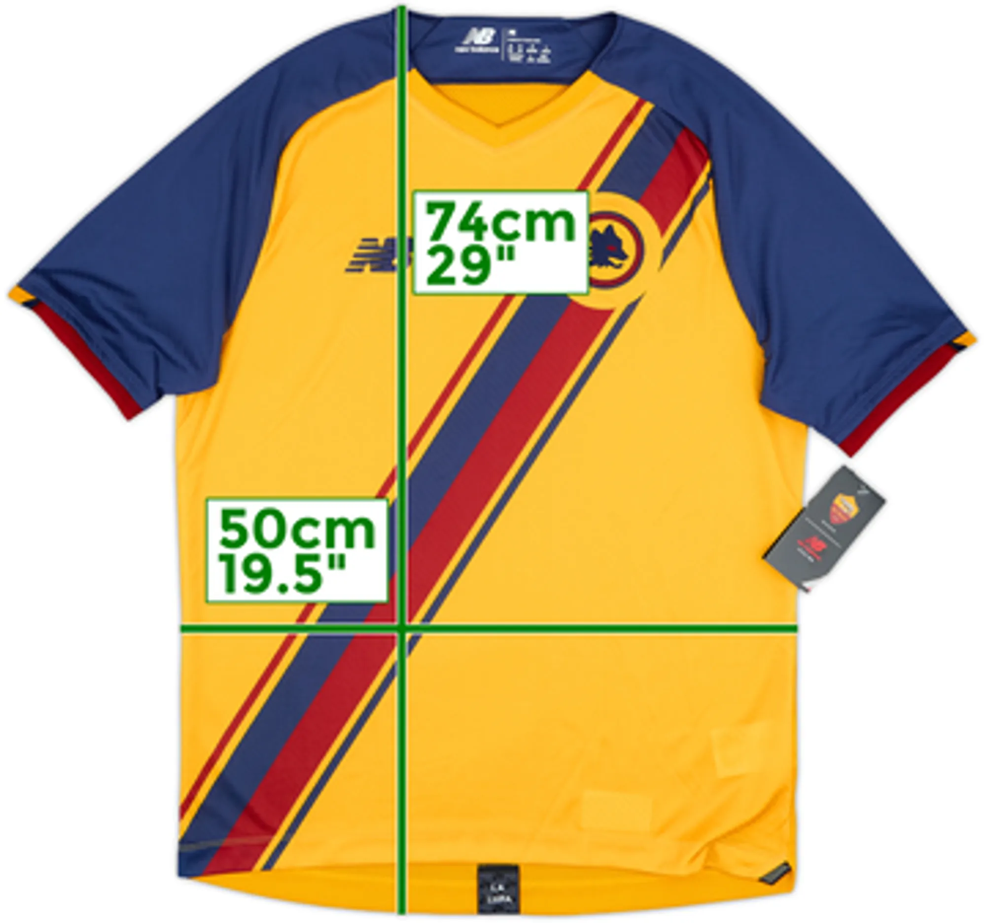 2021-22 Roma Third Shirt (M)
