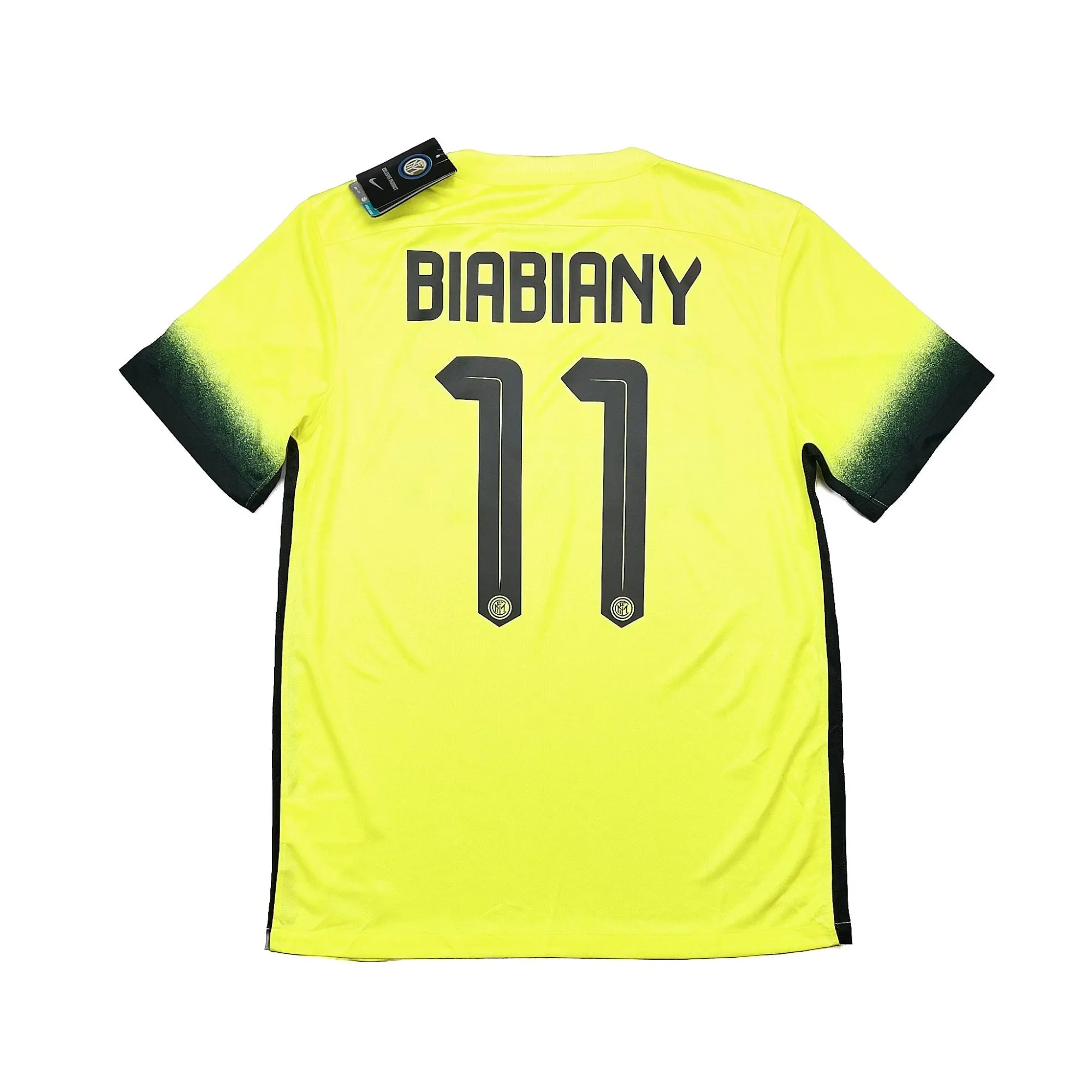 2015/16 Inter Milan Biabiany #11 *BNWT* Third Shirt (M) Nike | Cult Kits