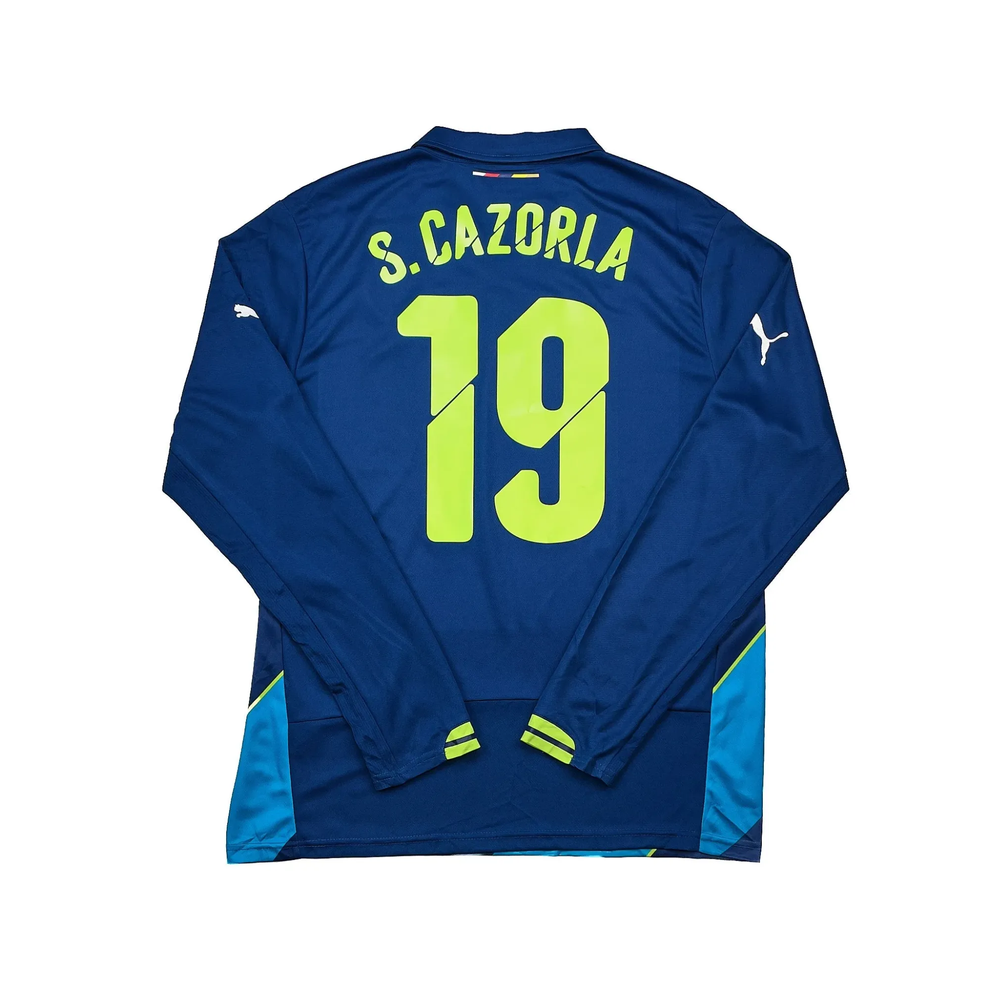2014/15 Arsenal S.Cazorla #19 L/S Third Shirt (L) Puma | Cult Kits