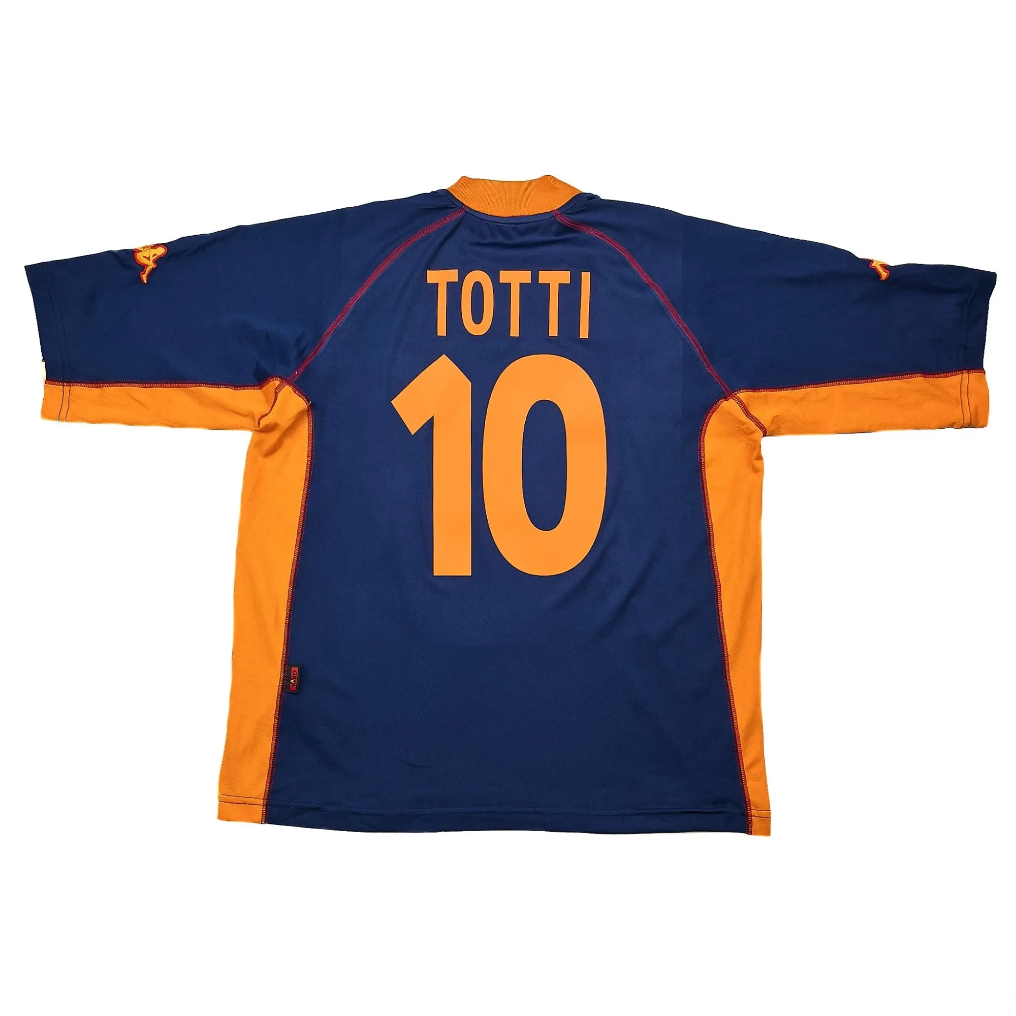 2001/02 Roma Totti #10 Third Shirt (XL) Kappa | Cult Kits
