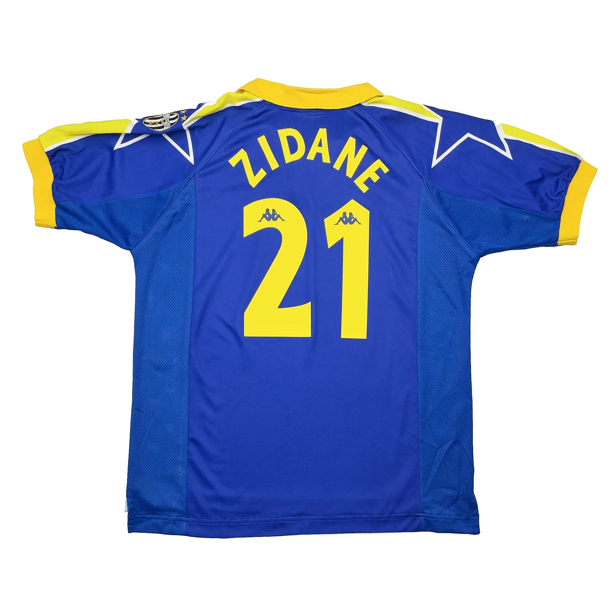 ユベントス ZIDANE 21番 Kappa シャツ 1997/98 Juventus Zidane #21 Away Shirt (L) Kappa | Cult Kits