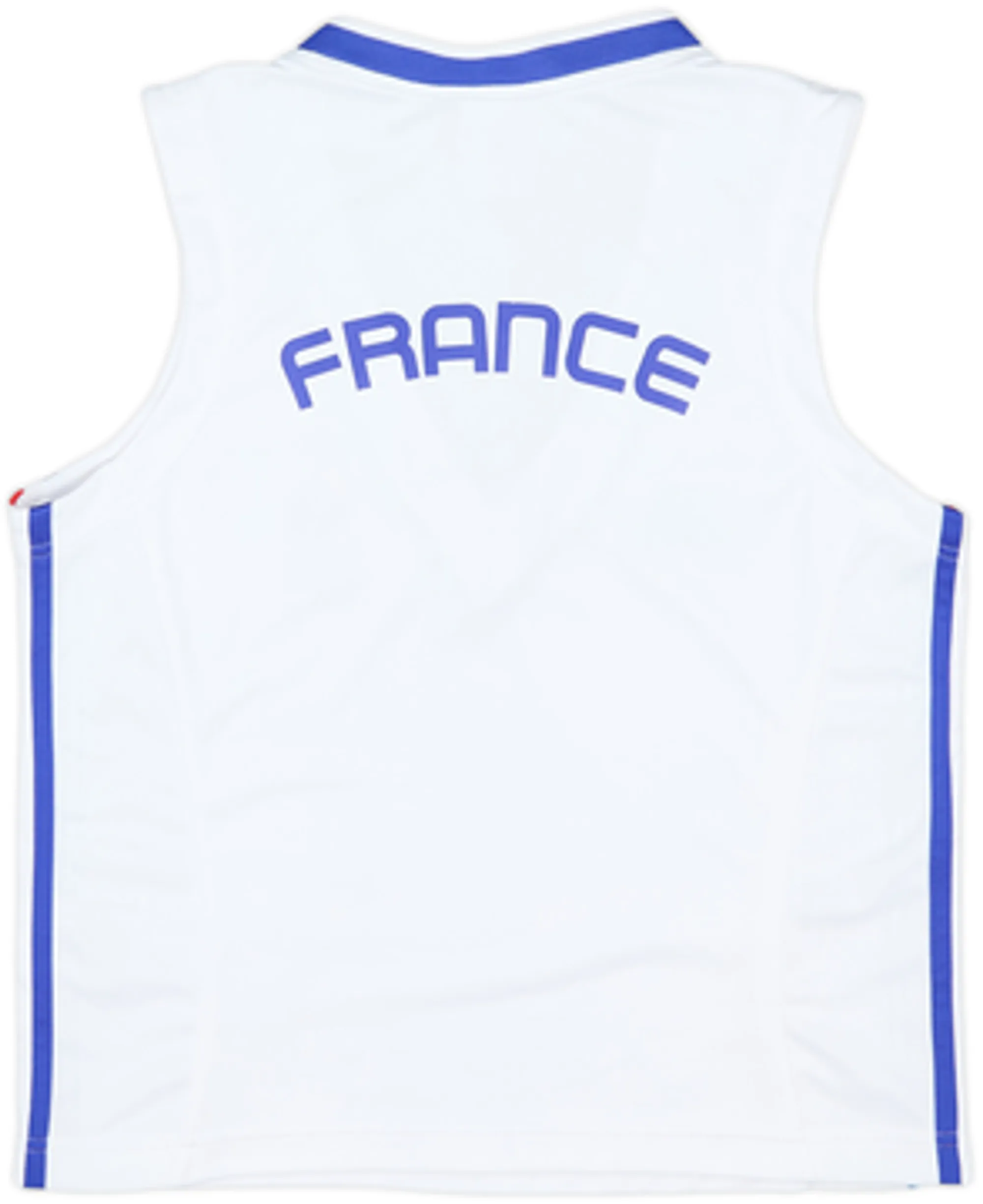 2004-05 France adidas Cropped Vest Shirt - 9/10 - (Women's L)
