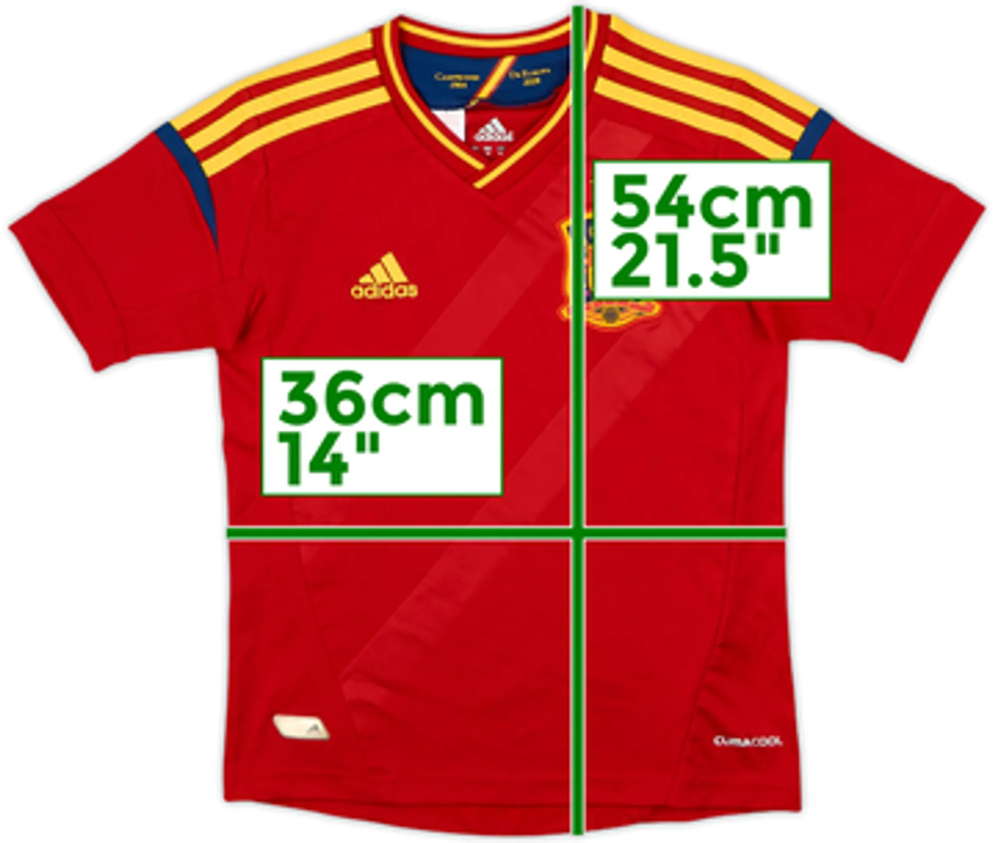 2011-12 Spain Home Shirt - 10/10 - (7-8 Years)