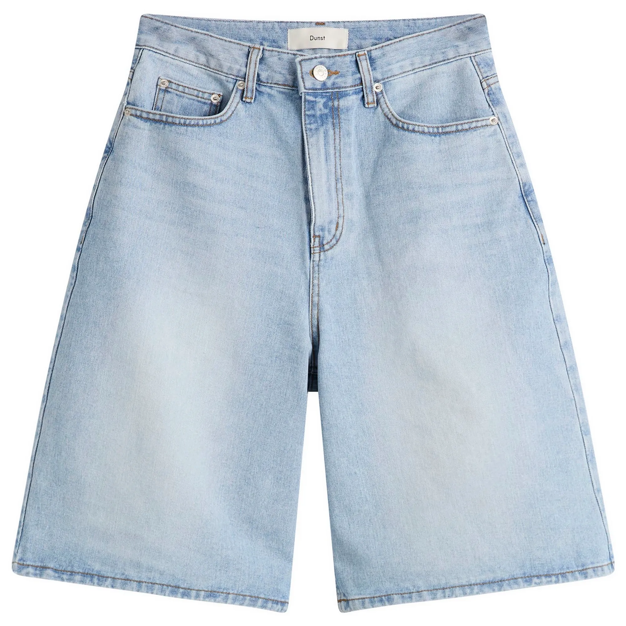 DUNST Women's Denim Shorts Light Blue