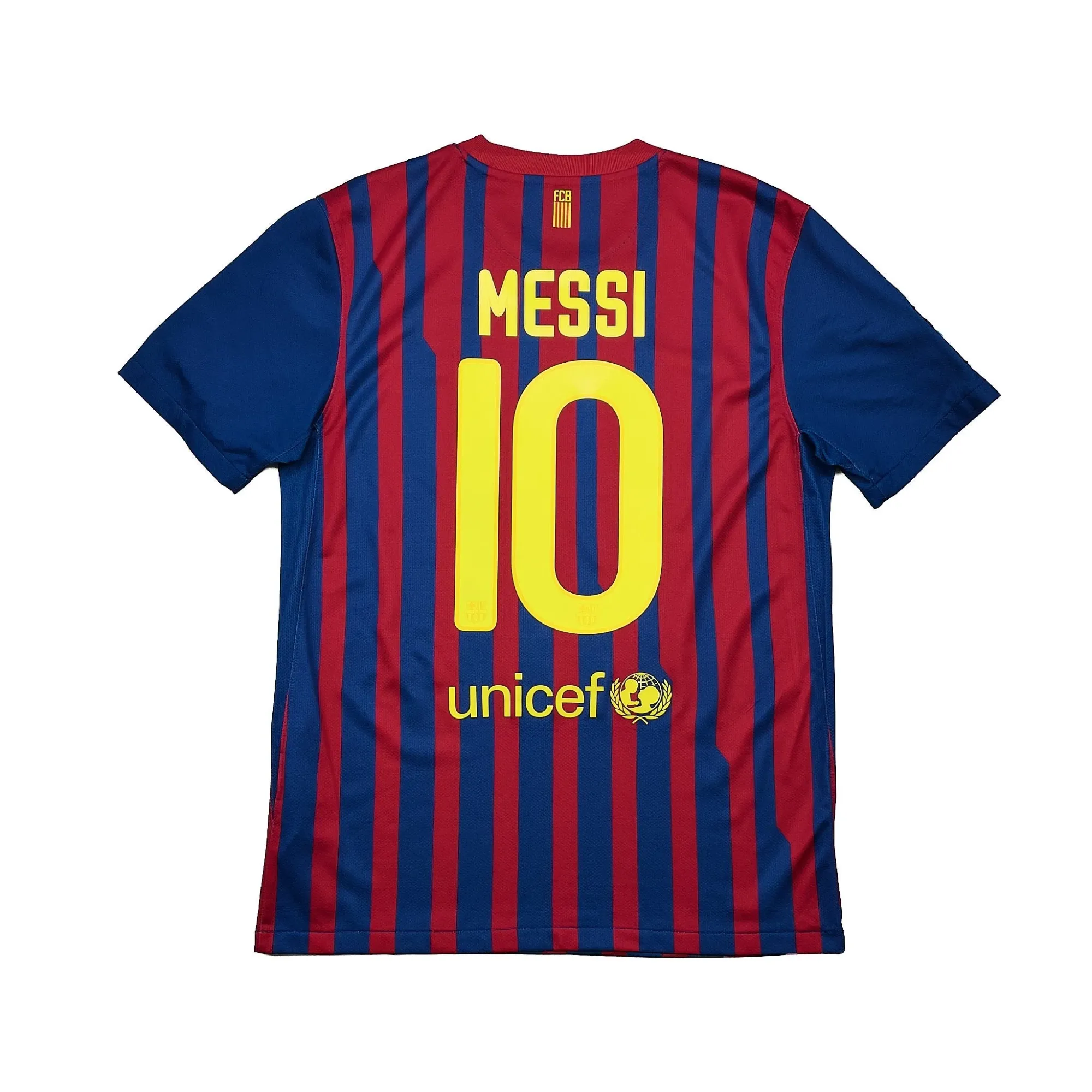 2011/12 Barcelona Messi #10 Home Shirt (M) Nike | Cult Kits