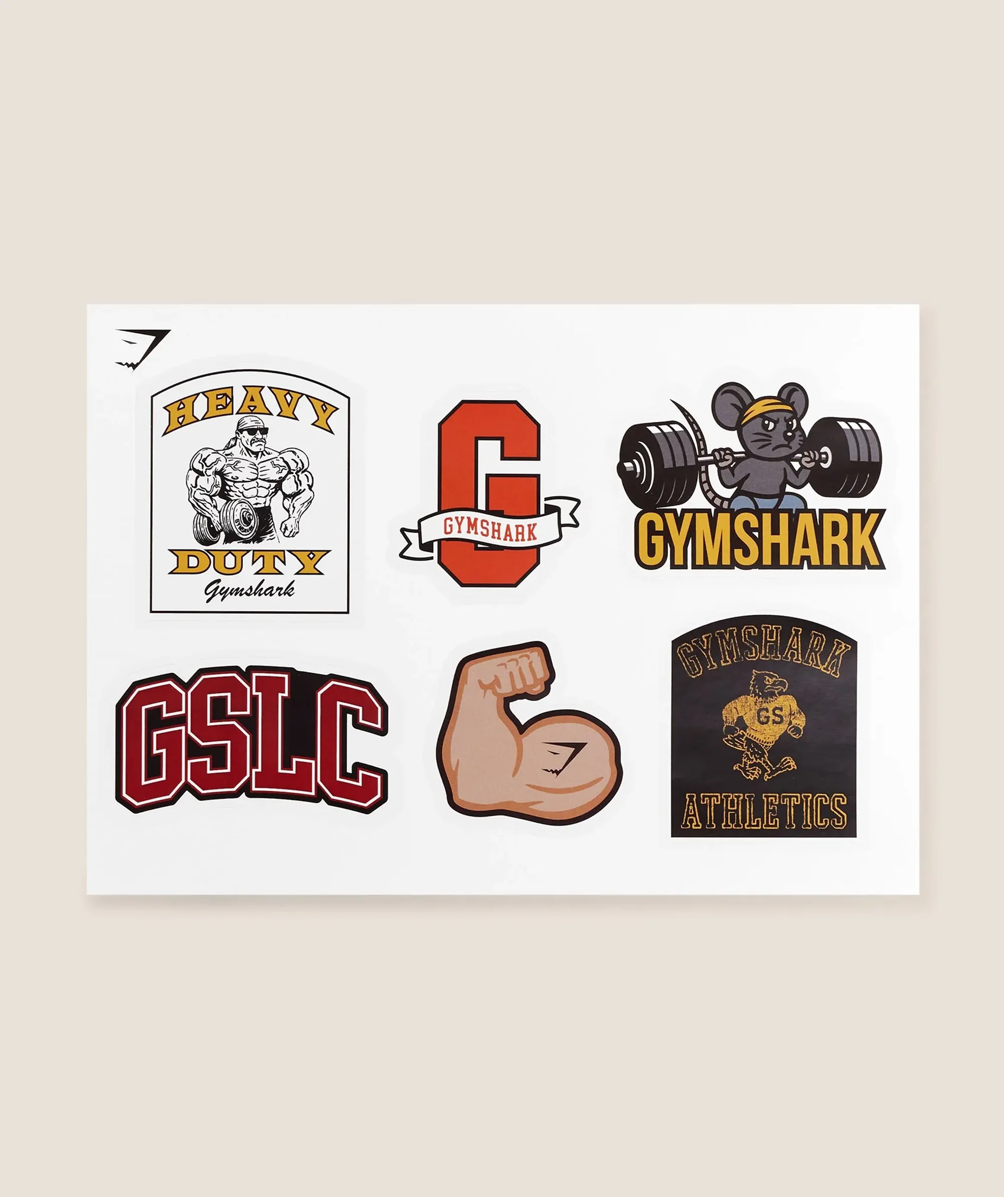 Gymshark Sticker Pack -  MULTI PACK 2
