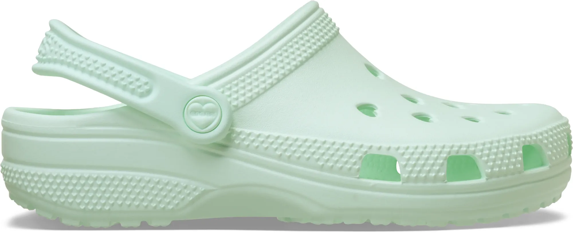 Crocs | Unisex | Classic Hearts Cut Out | Clogs | Retro Ice | W2/M1