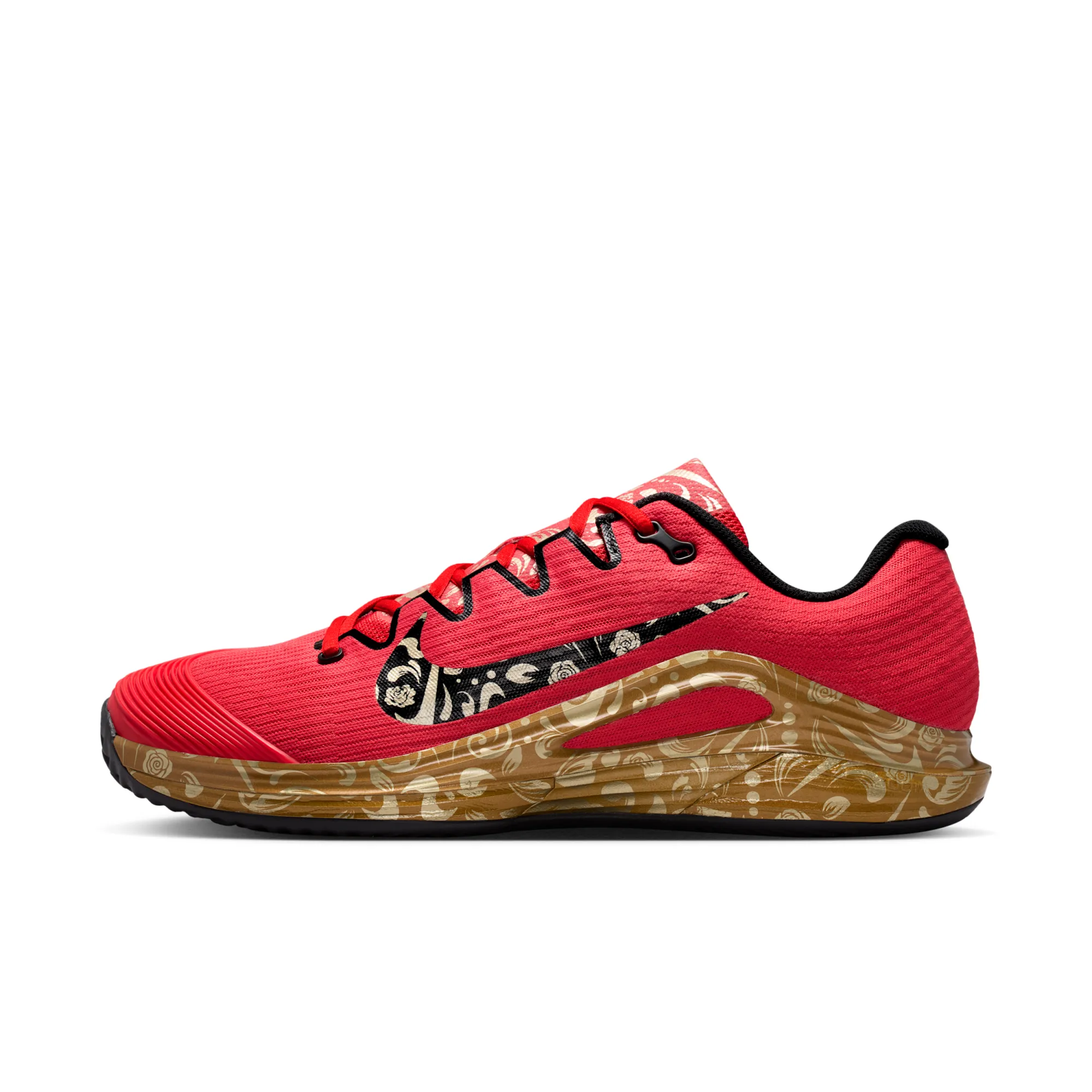 Nike Vapor 12 'Carlos Alcaraz' Men's Clay Court Tennis Shoes - Sport Red