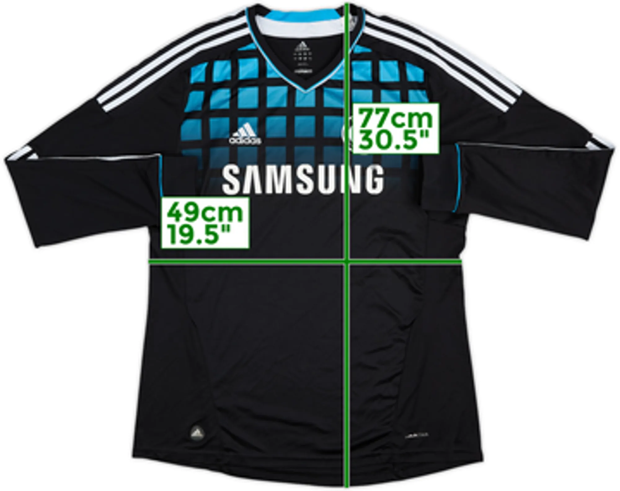2011-12 Chelsea Away L/S Shirt - 5/10 - (L)