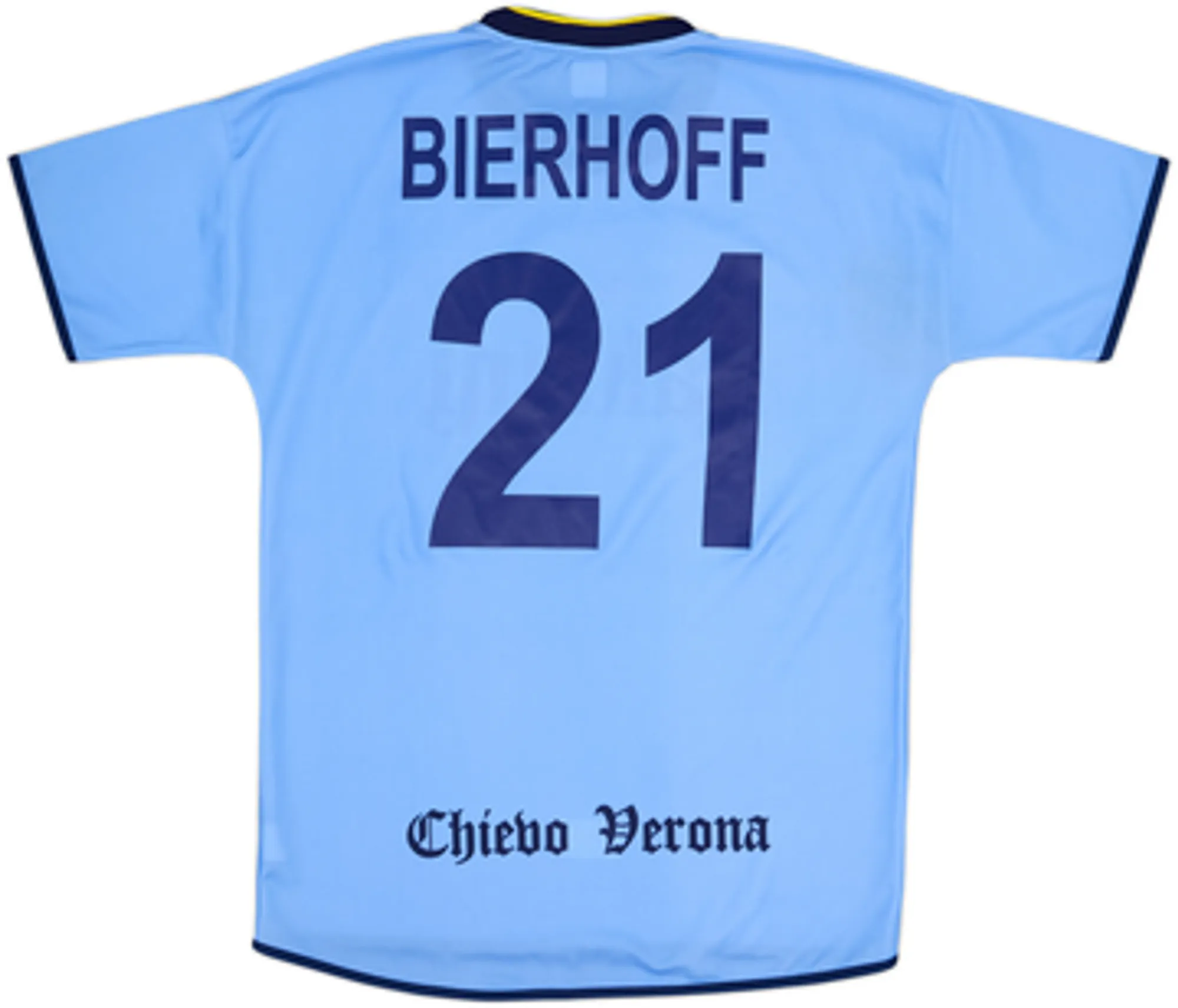 2002-03 Chievo Verona Away Shirt Bierhoff #21 - 8/10 - (S)