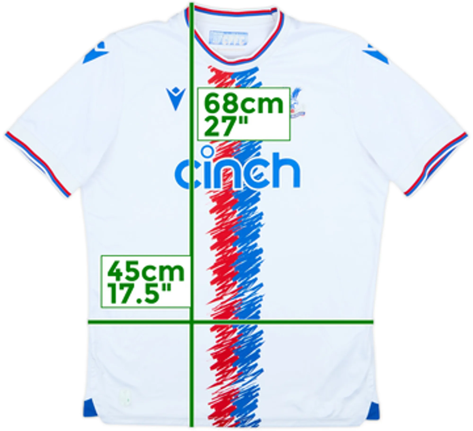 2022-23 Crystal Palace Away Shirt - 6/10 - (XL.Boys)