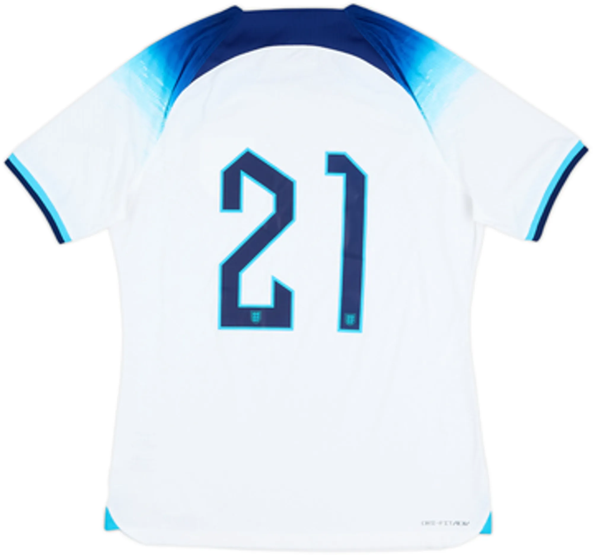 2022-23 England Player Issue Home Shirt #21 - 9/10 - (L)