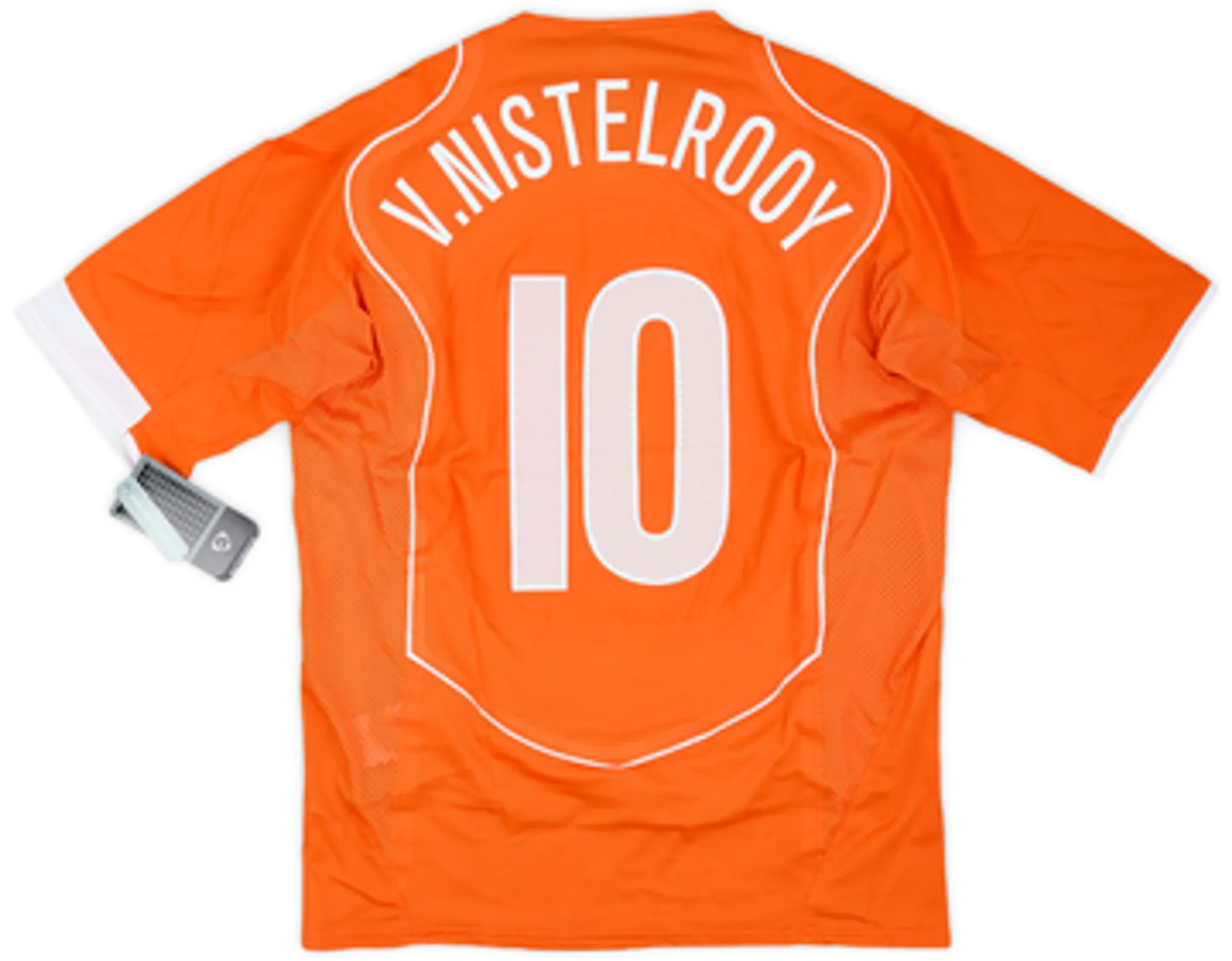 2004-06 Netherlands Limited Edition Player Issue Home Shirt 2561/5000 v. Nistelrooy #10 (L)