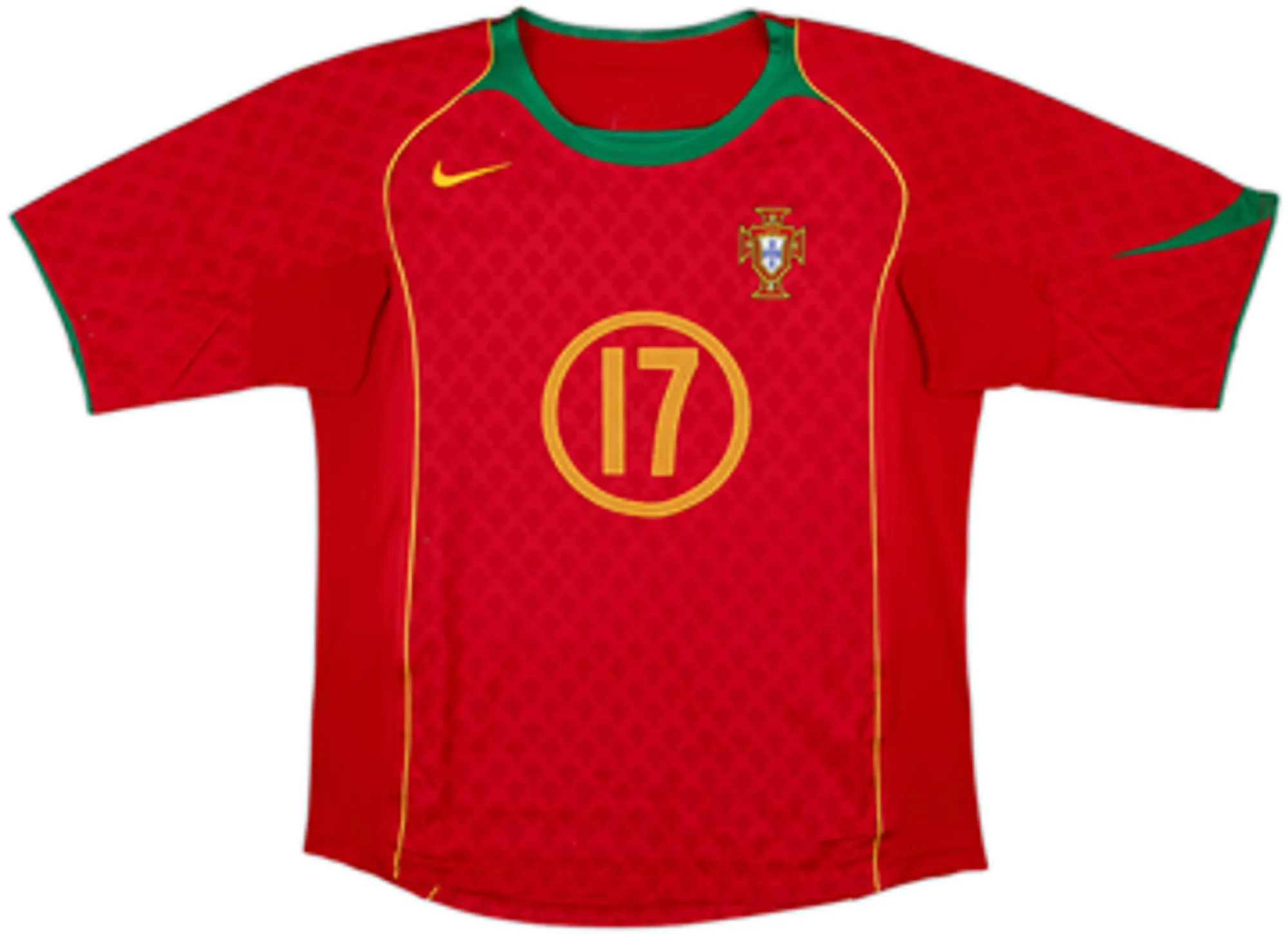 2004-06 Portugal Home Shirt C.Ronaldo #17 - 5/10 - (M)