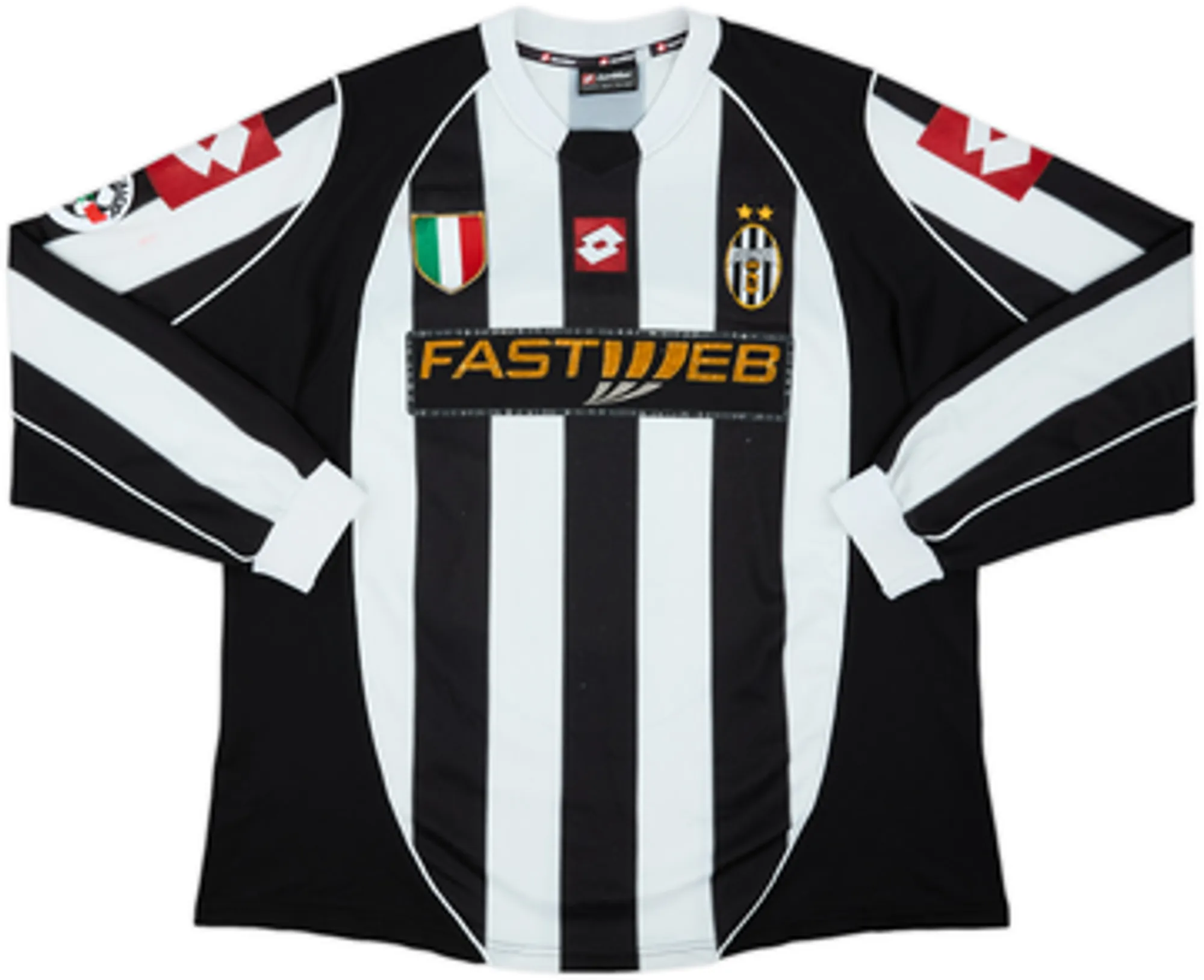 2002-03 Juventus Home L/S Shirt Nedved #11 - 5/10 - (XL)