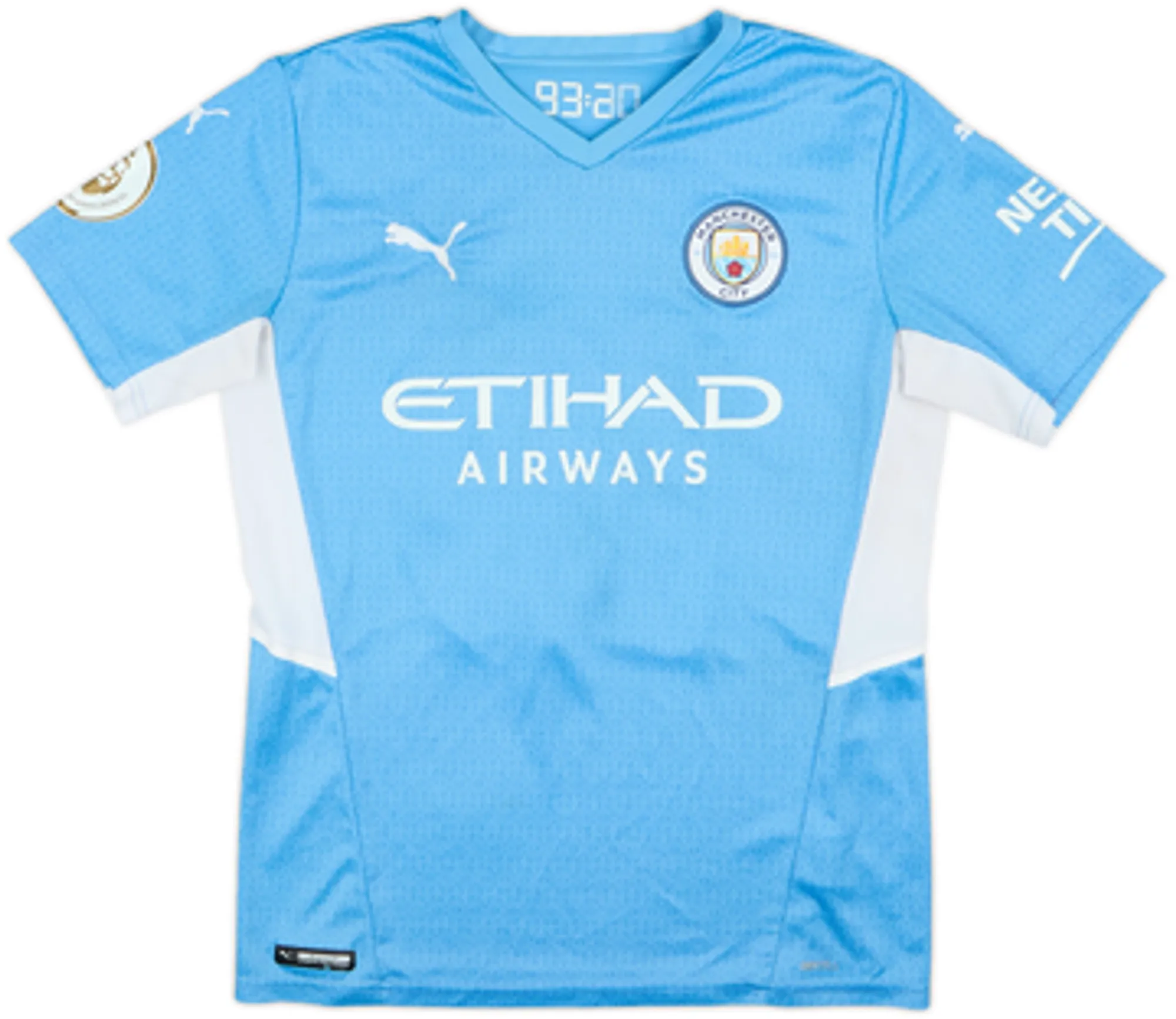 2021-22 Manchester City Home Shirt Grealish #10 - 5/10 - (M)