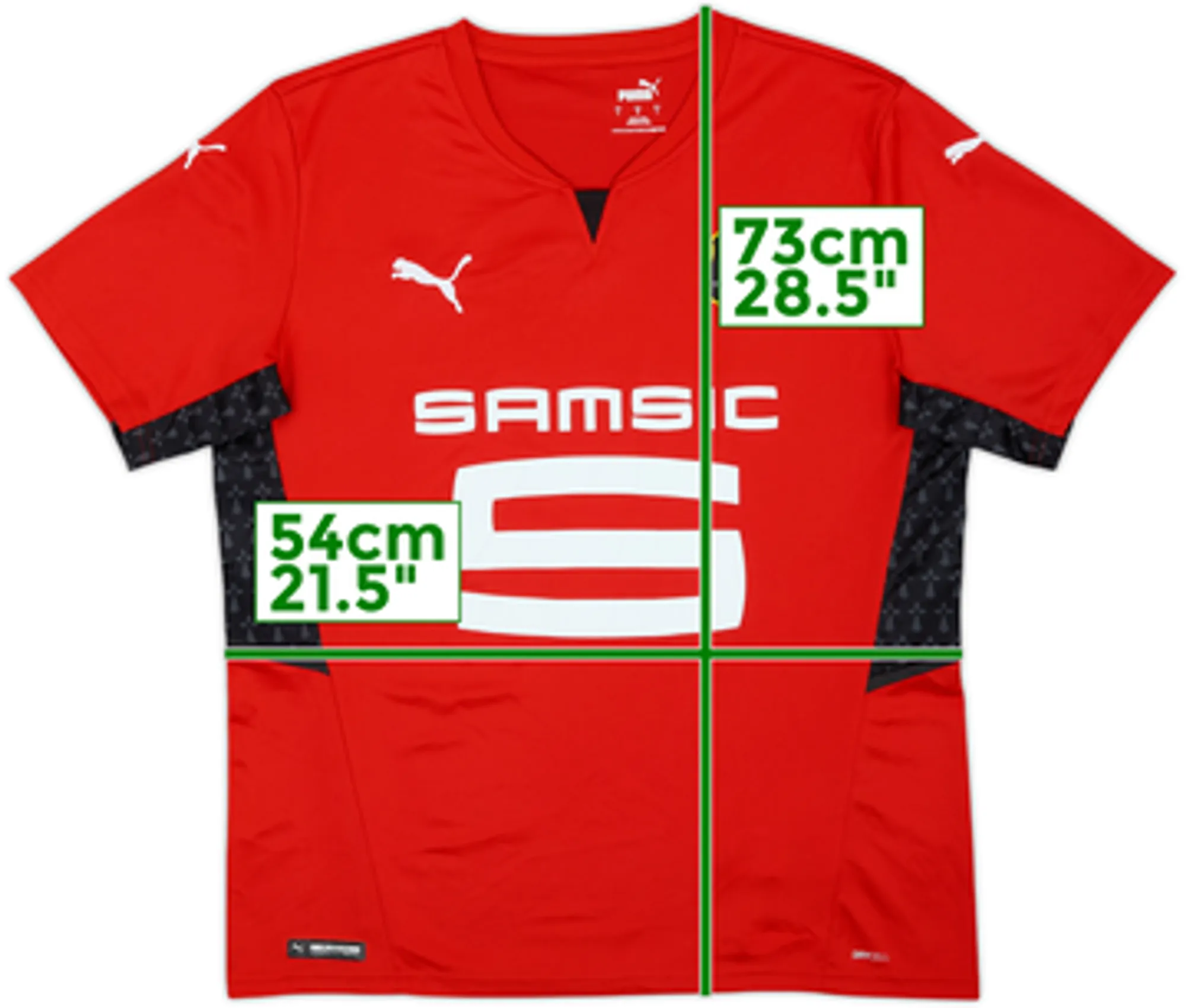 2021-22 Stade Rennais Home Shirt - 10/10 - (L)