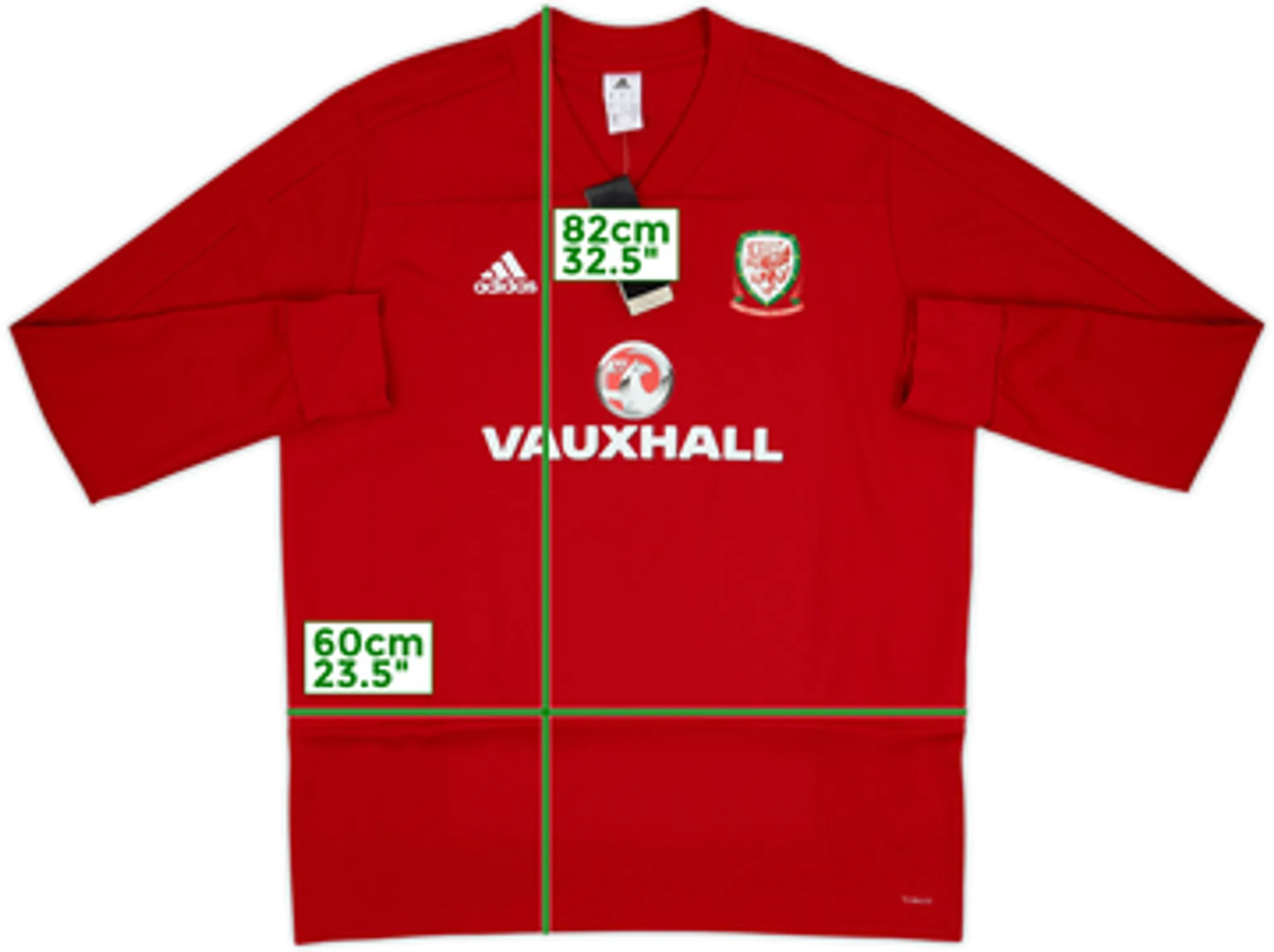 2017-18 Wales adidas Drill Top (XL)
