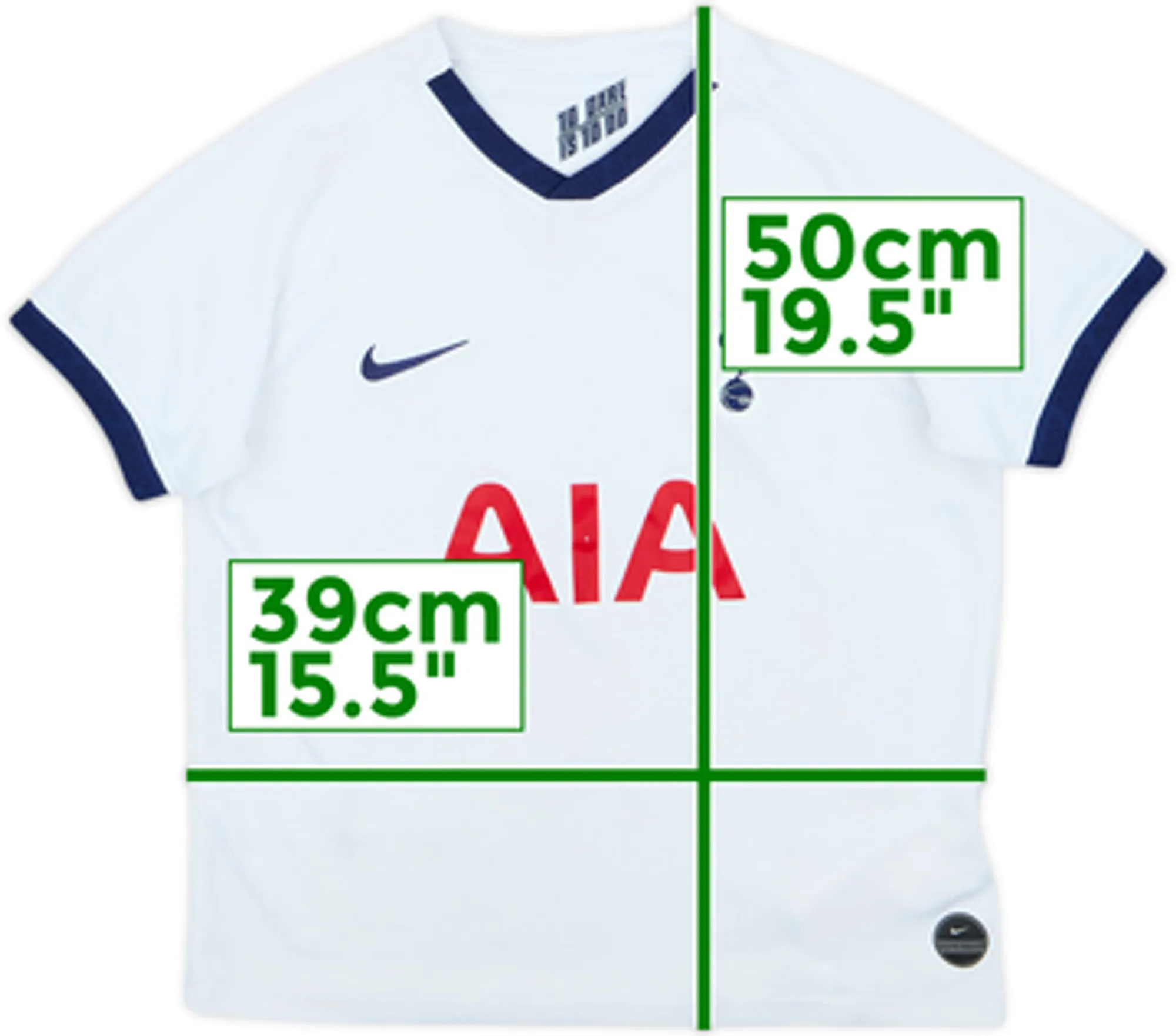 2019-20 Tottenham Home Shirt - 5/10 - (7-8 Years)