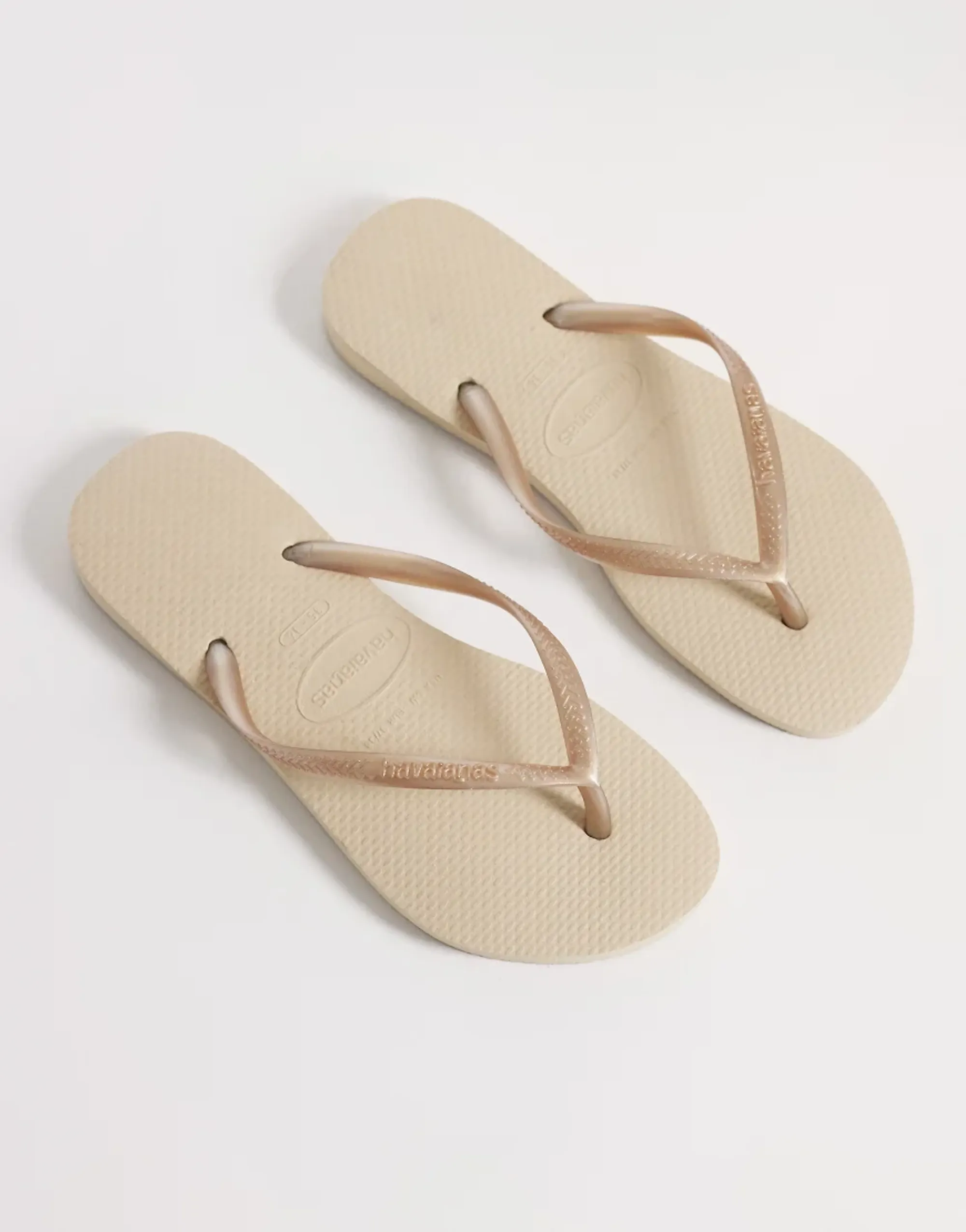 Havaianas Slim Women Flip-Flops and Sandals - Beige
