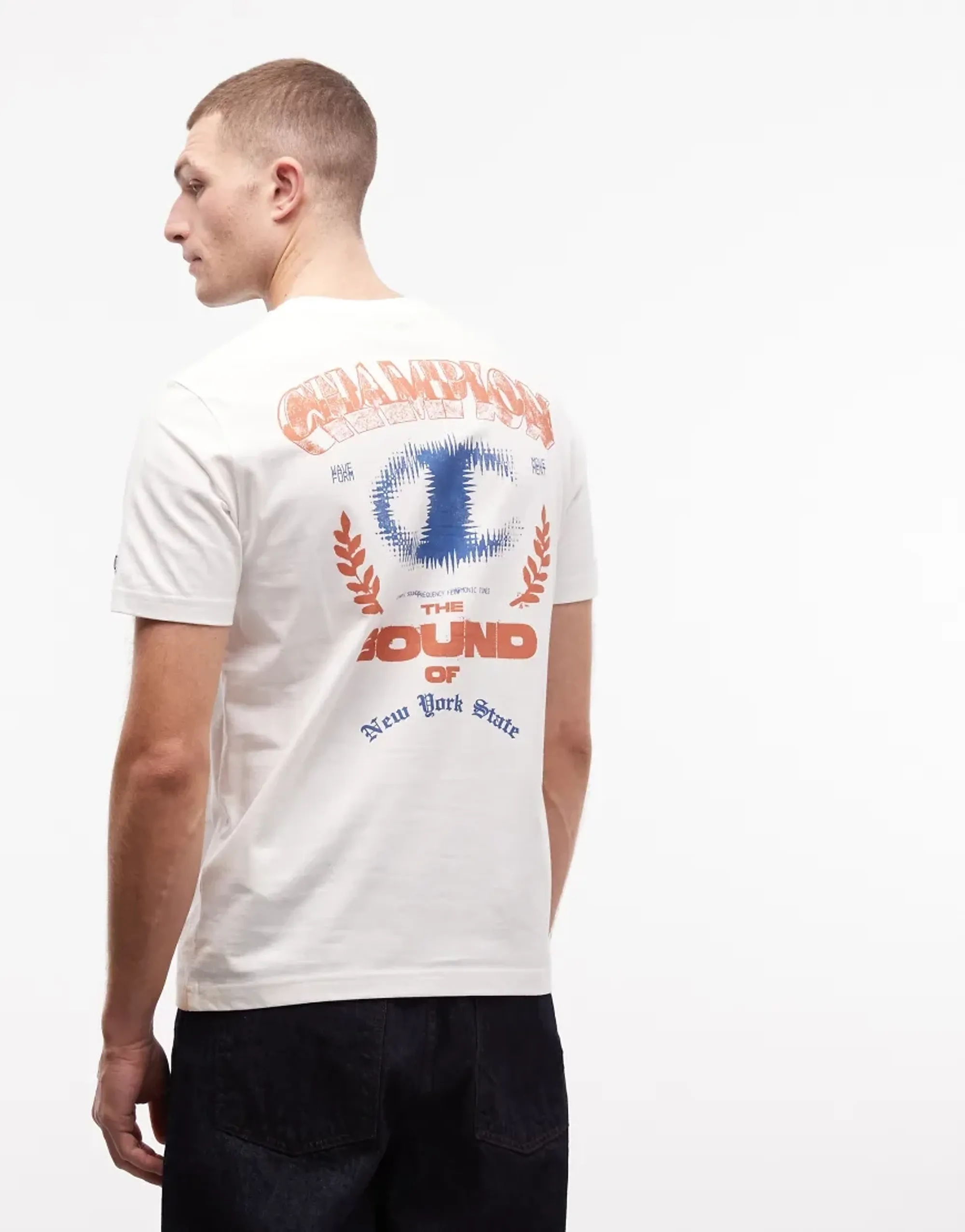 Champion Back Graphic T-Shirt In White