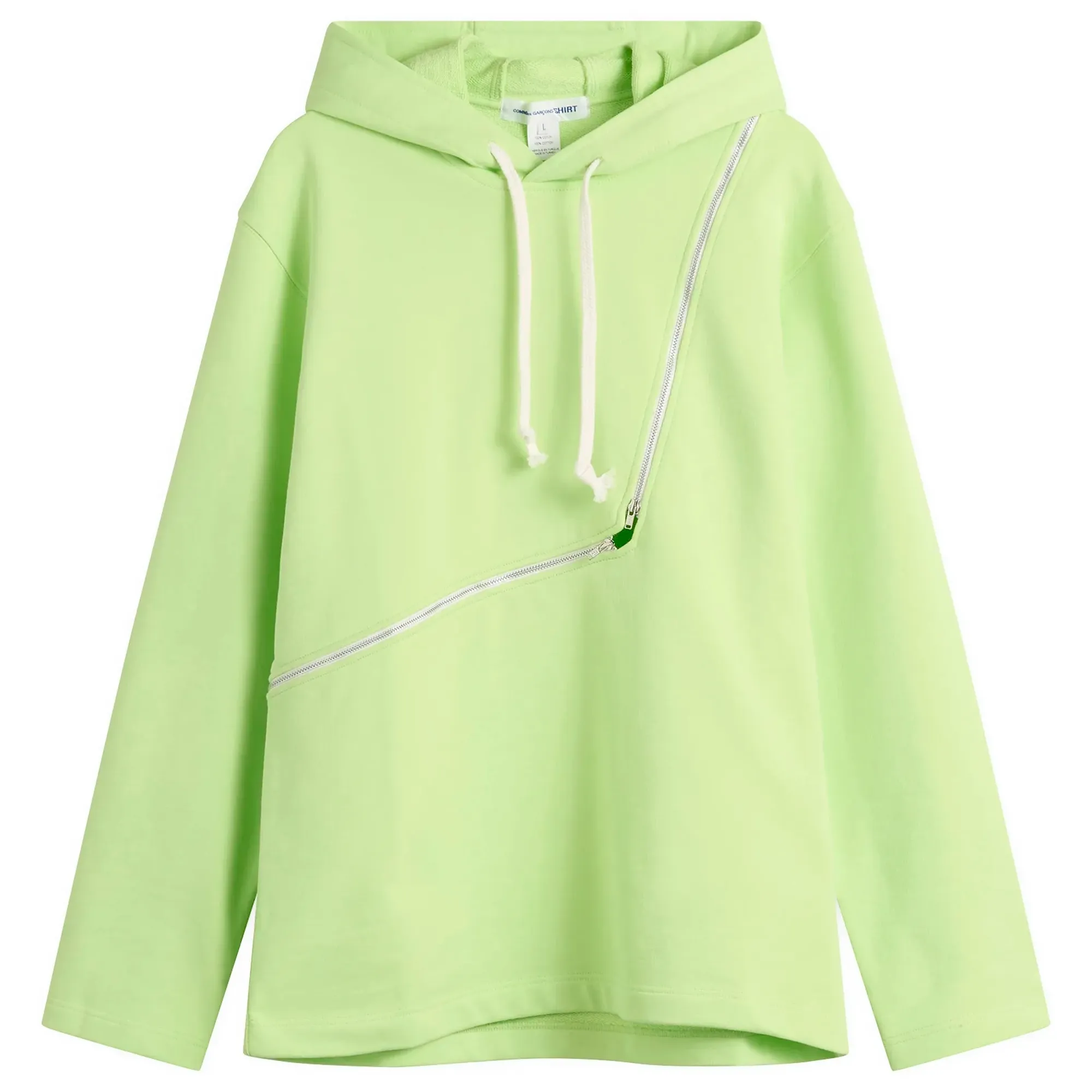Comme des Garçons SHIRT Men's Cotton Hoodie Green