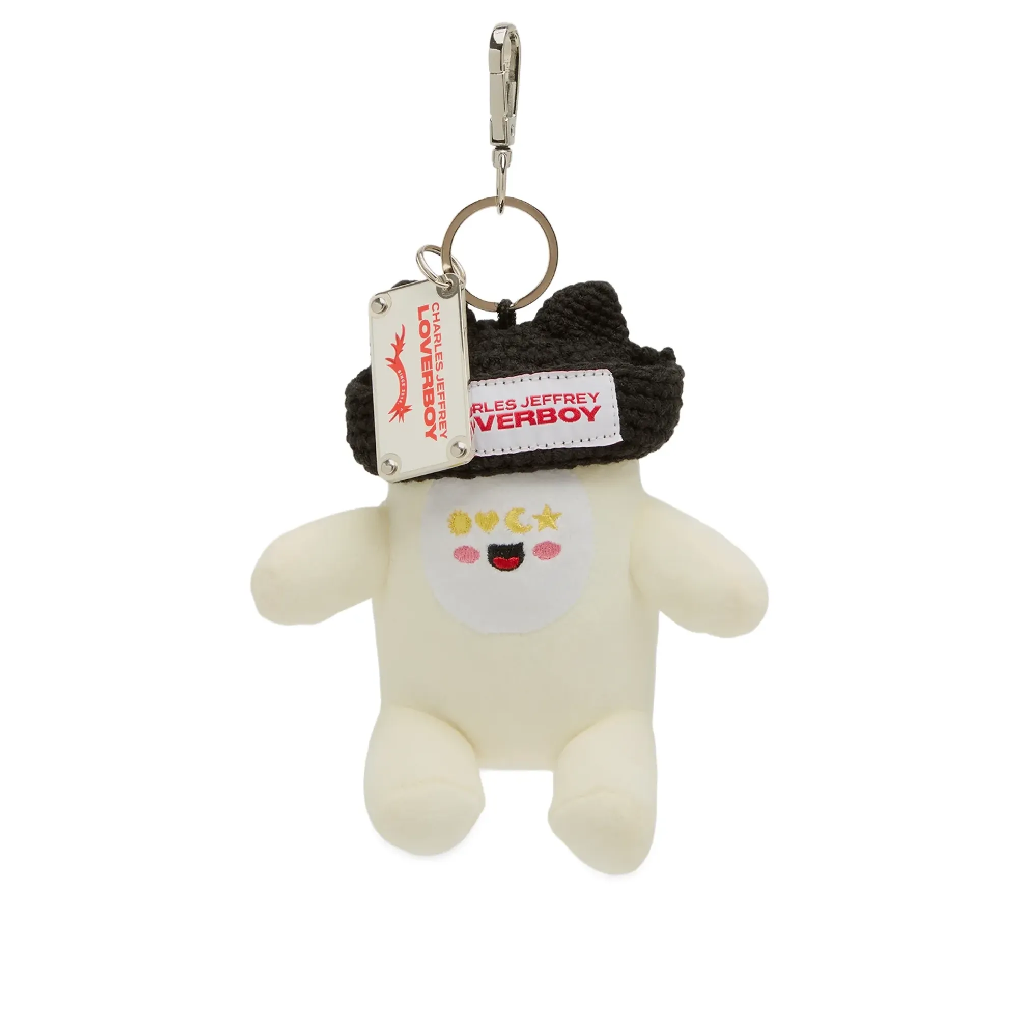 Charles Jeffrey Loverboy Women's Gromlin Plush Keyring Ecru/Black