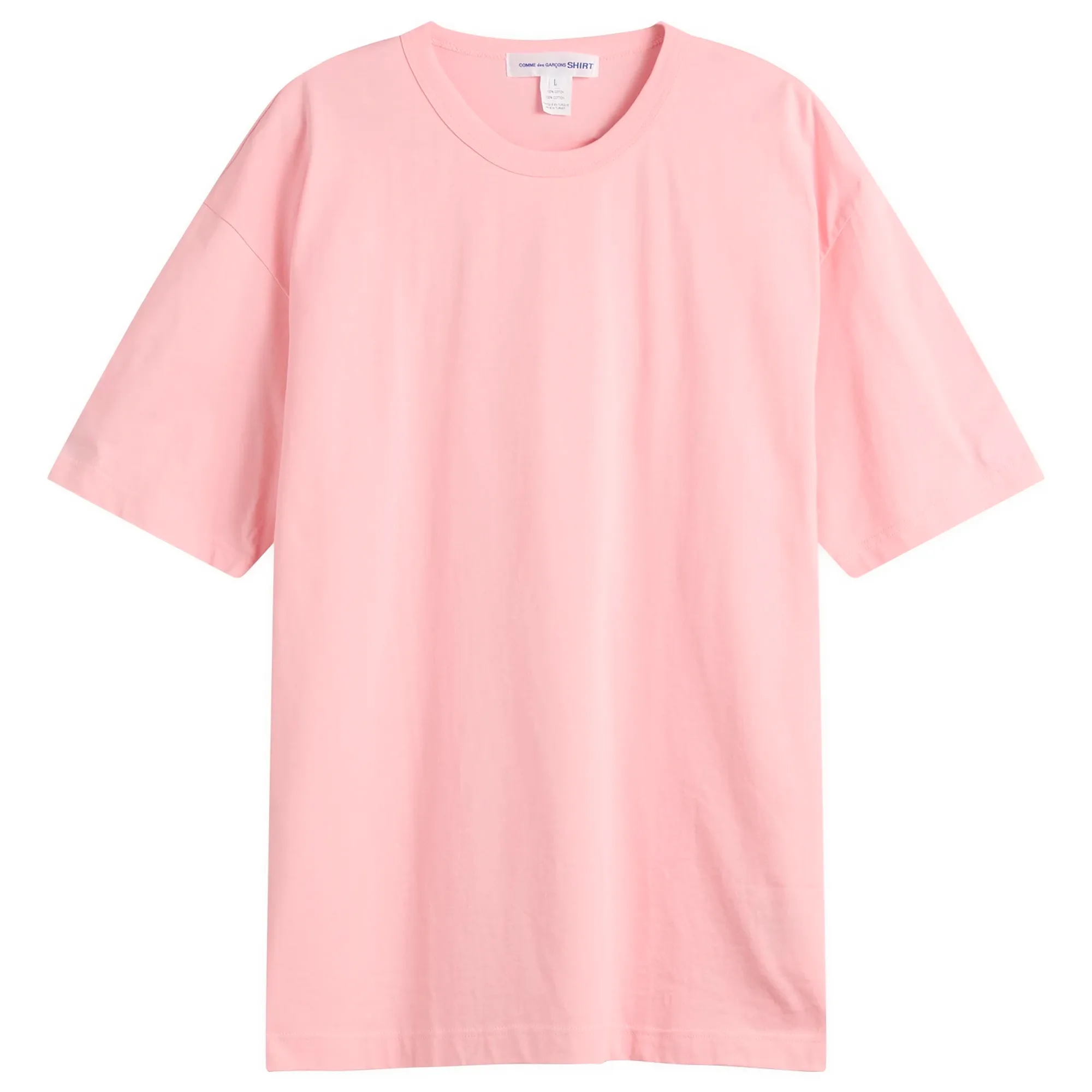 Comme des Garçons SHIRT Men's Oversized Cotton Jersey Pink