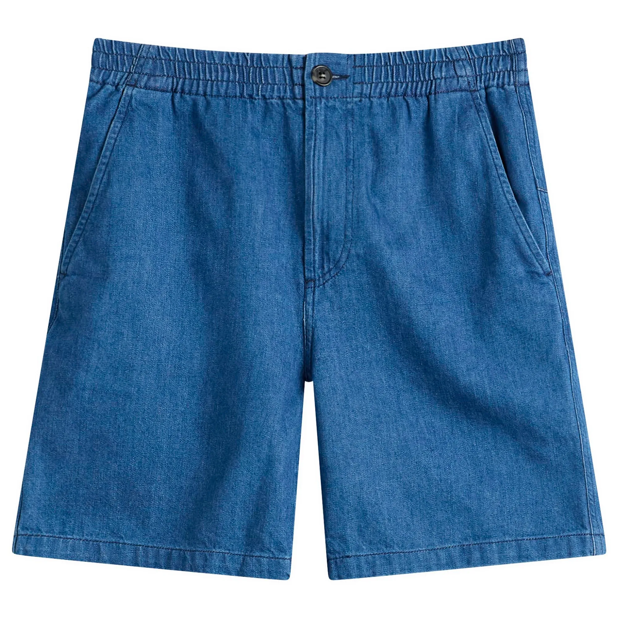 A.P.C. Men's Norris Denim Shorts Blue