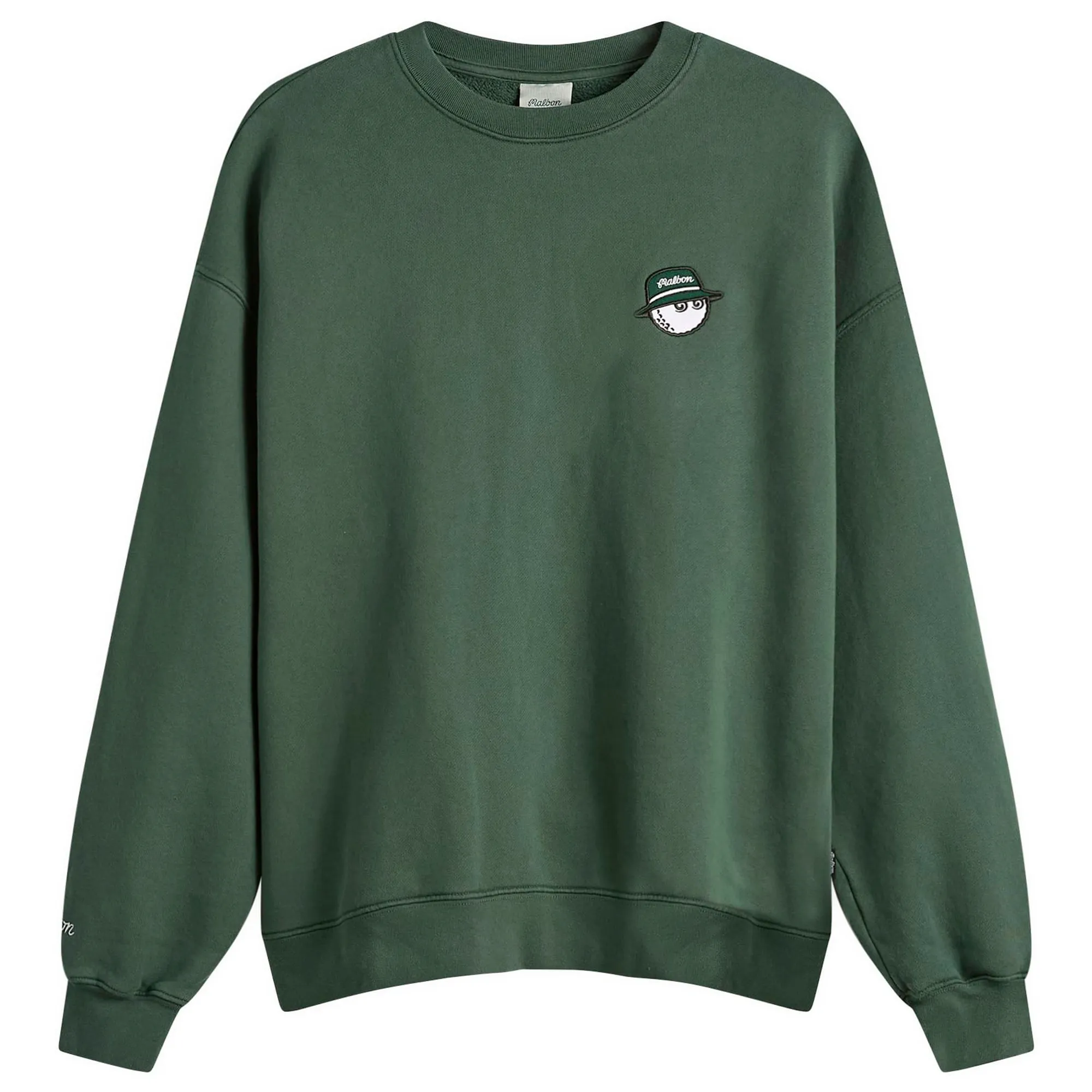 Malbon Men's Range Cooper Sweatshirt Forest
