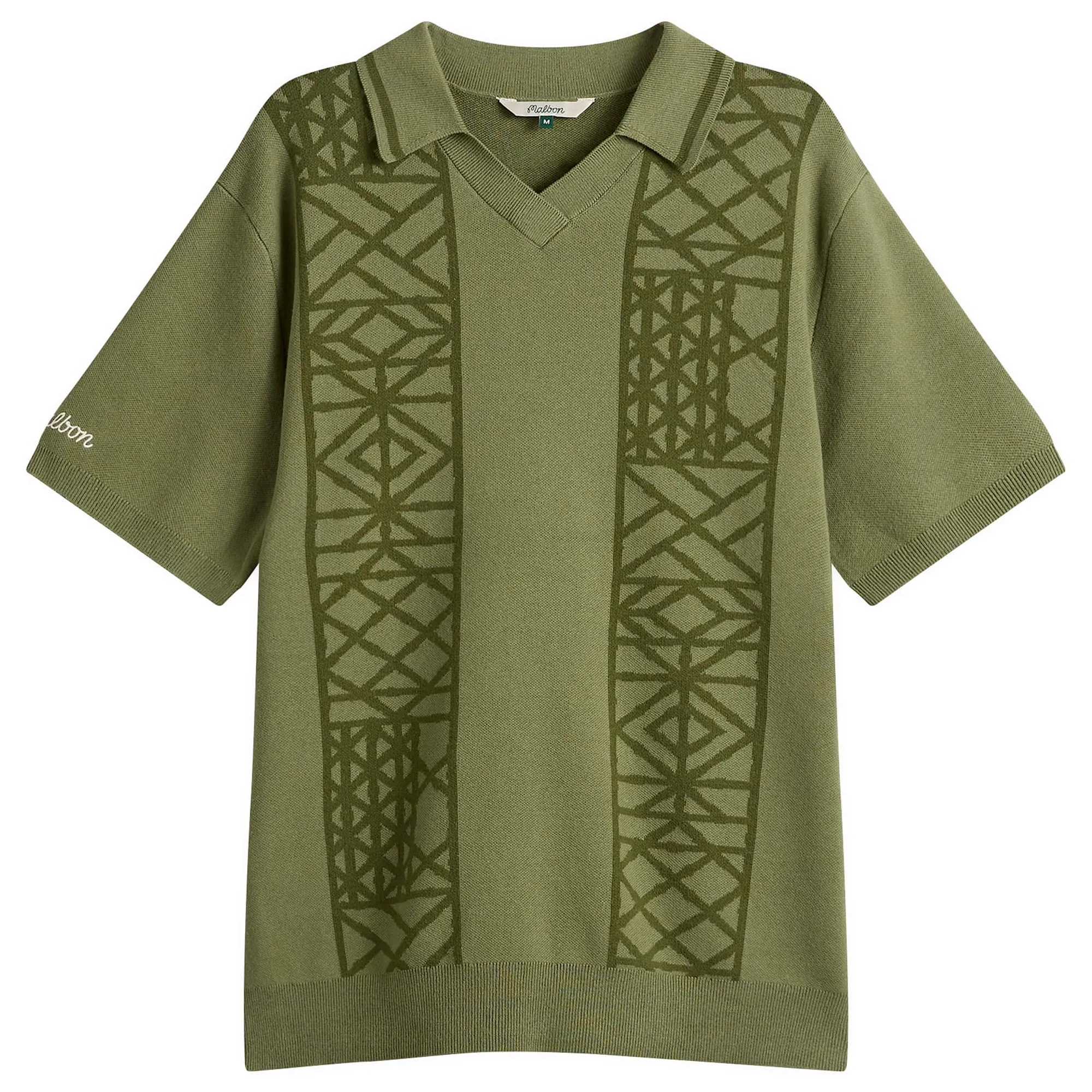 Malbon Men's Habana Polo Olivine