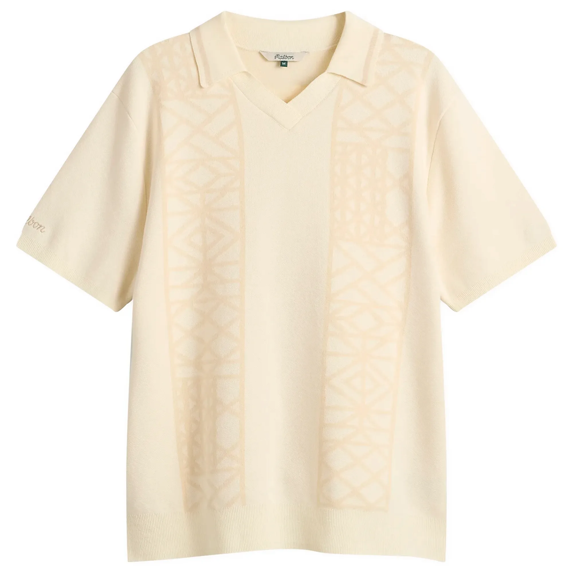 Malbon Men's Habana Polo Cream