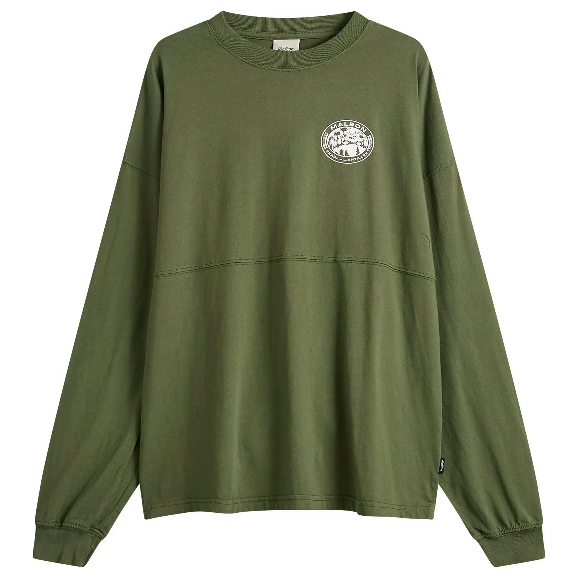Malbon Men's Horizon Tee Olivine