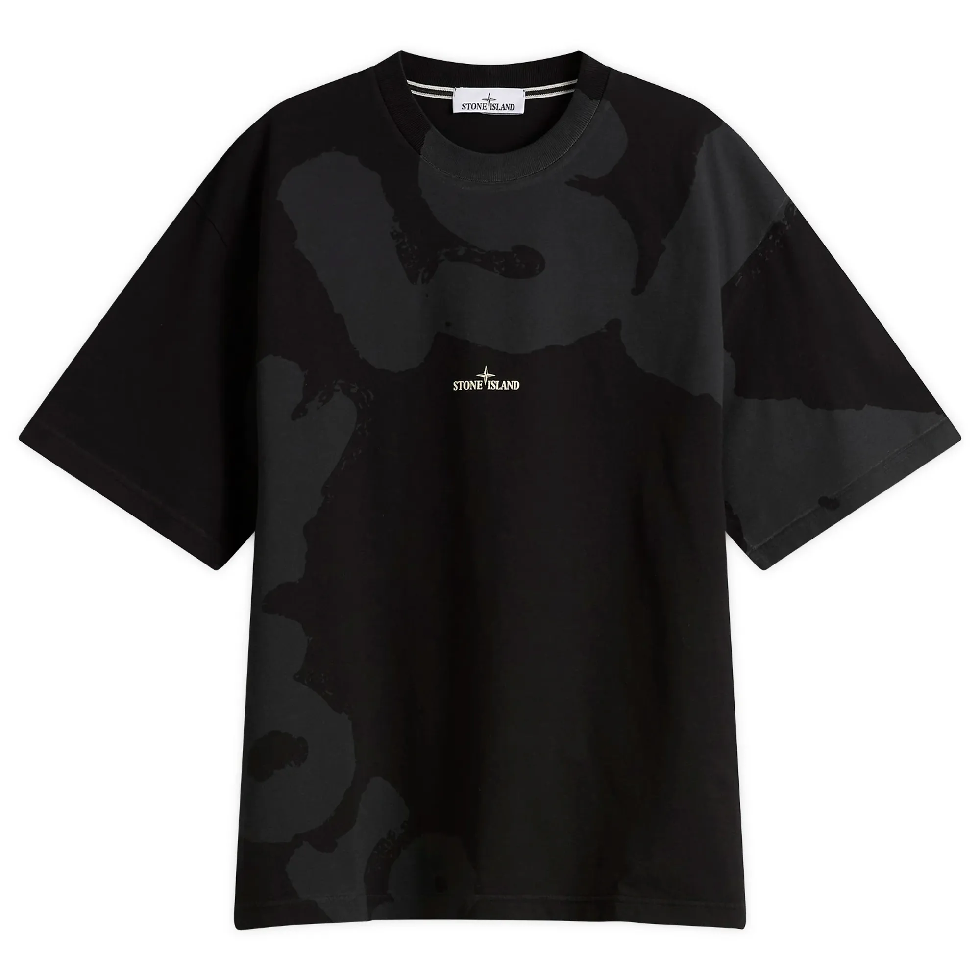 Stone Island Men's Whirlwind Type T-Shirt Black