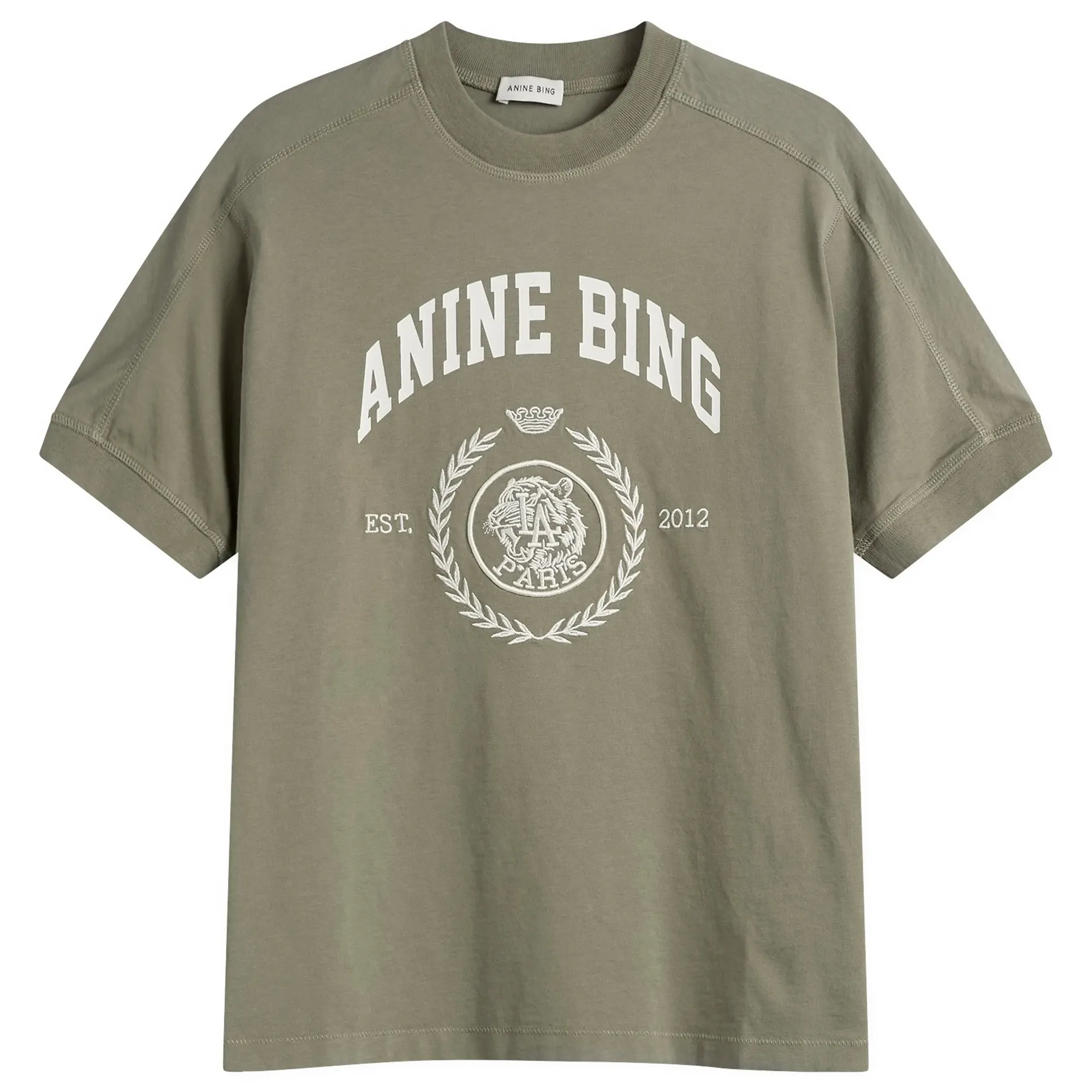 Anine Bing Women's Jaylin T-Shirt Washed Sage