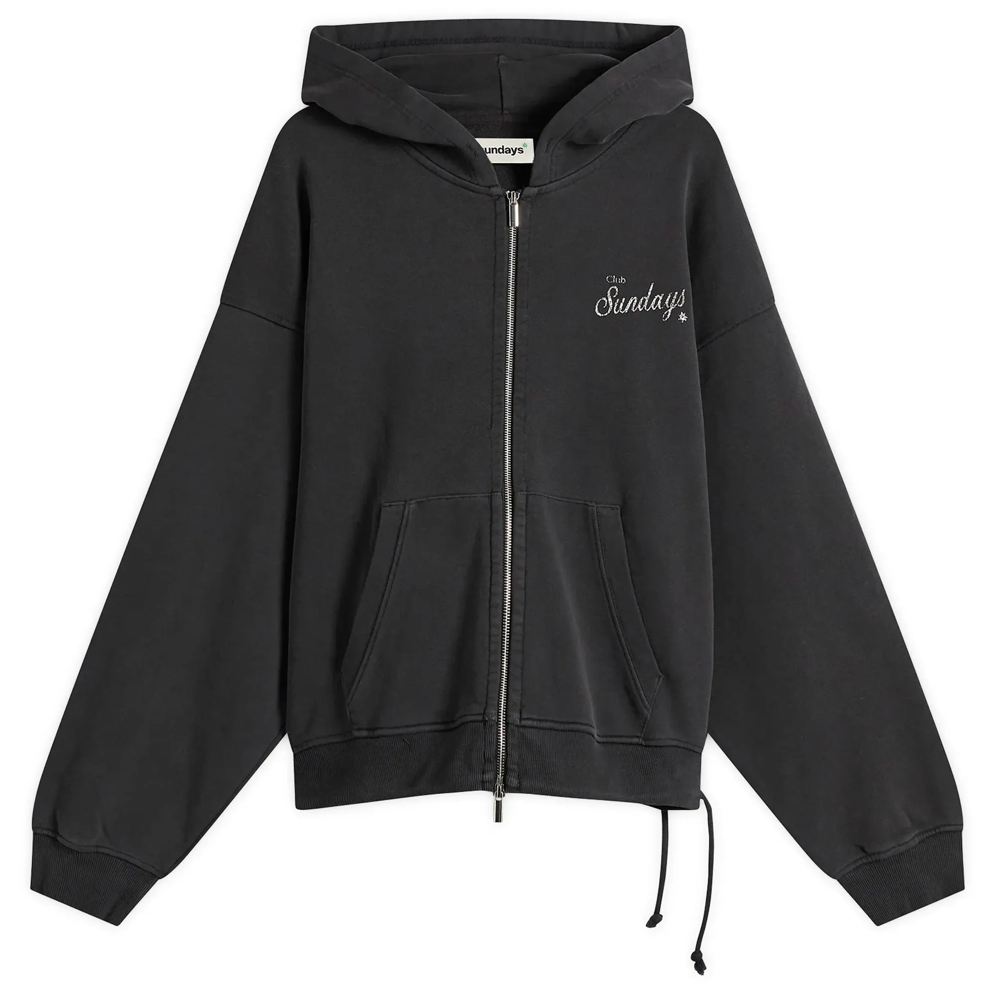 Sundays Men's Zip Hoodie Black