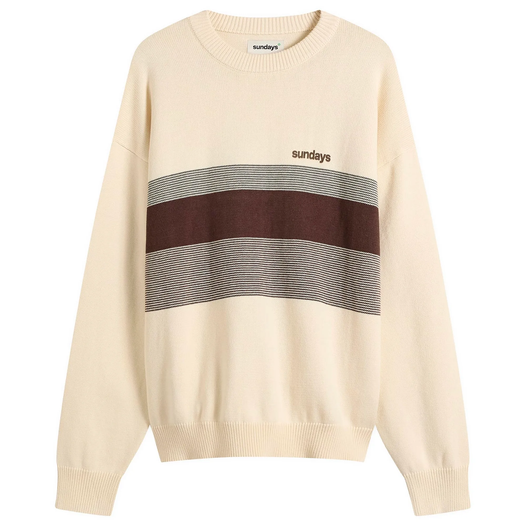 Sundays Men's Stripe Knit Stone