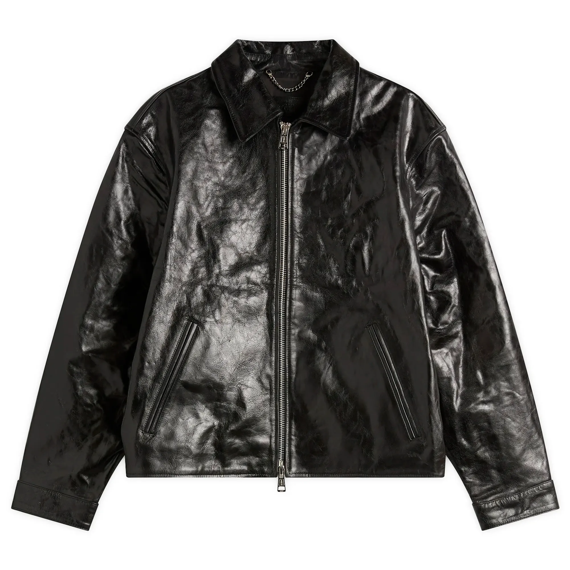 Ronning Men's Leather Jacket Black
