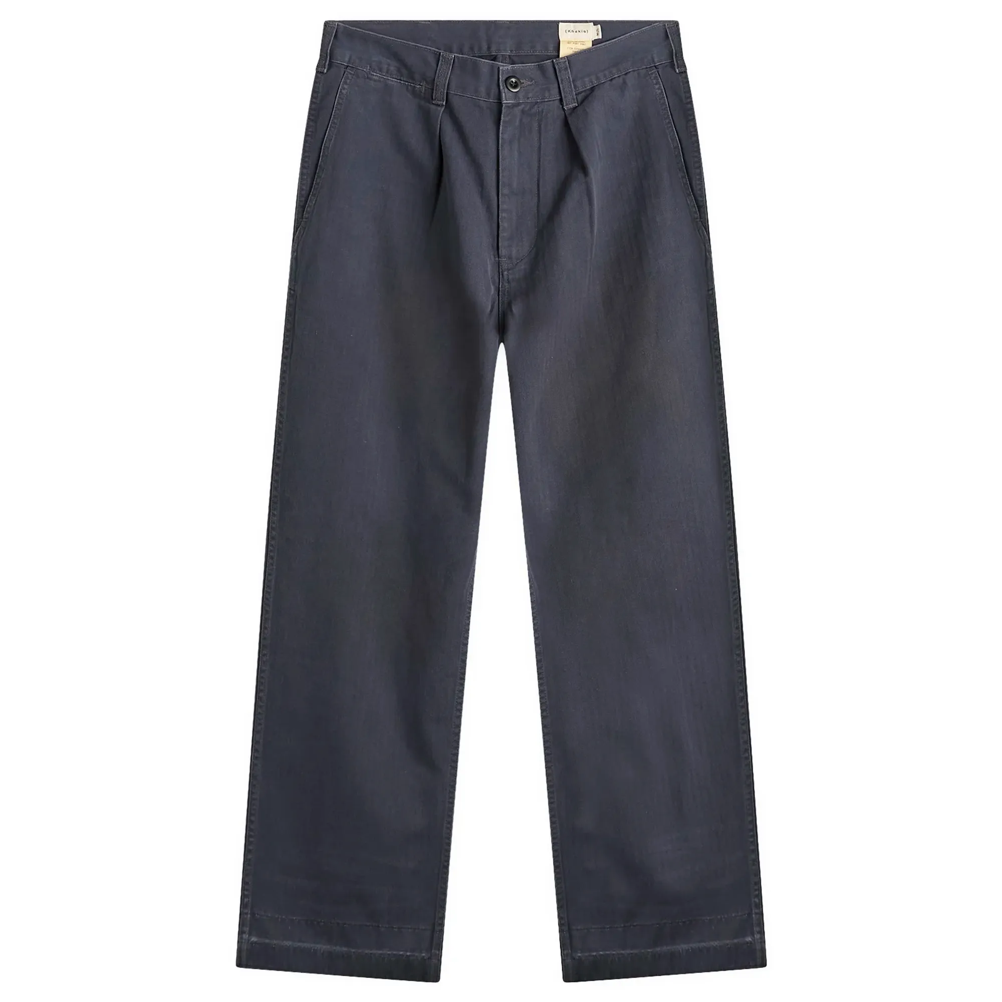 Khakis Men's HBT Port Trousers Navy